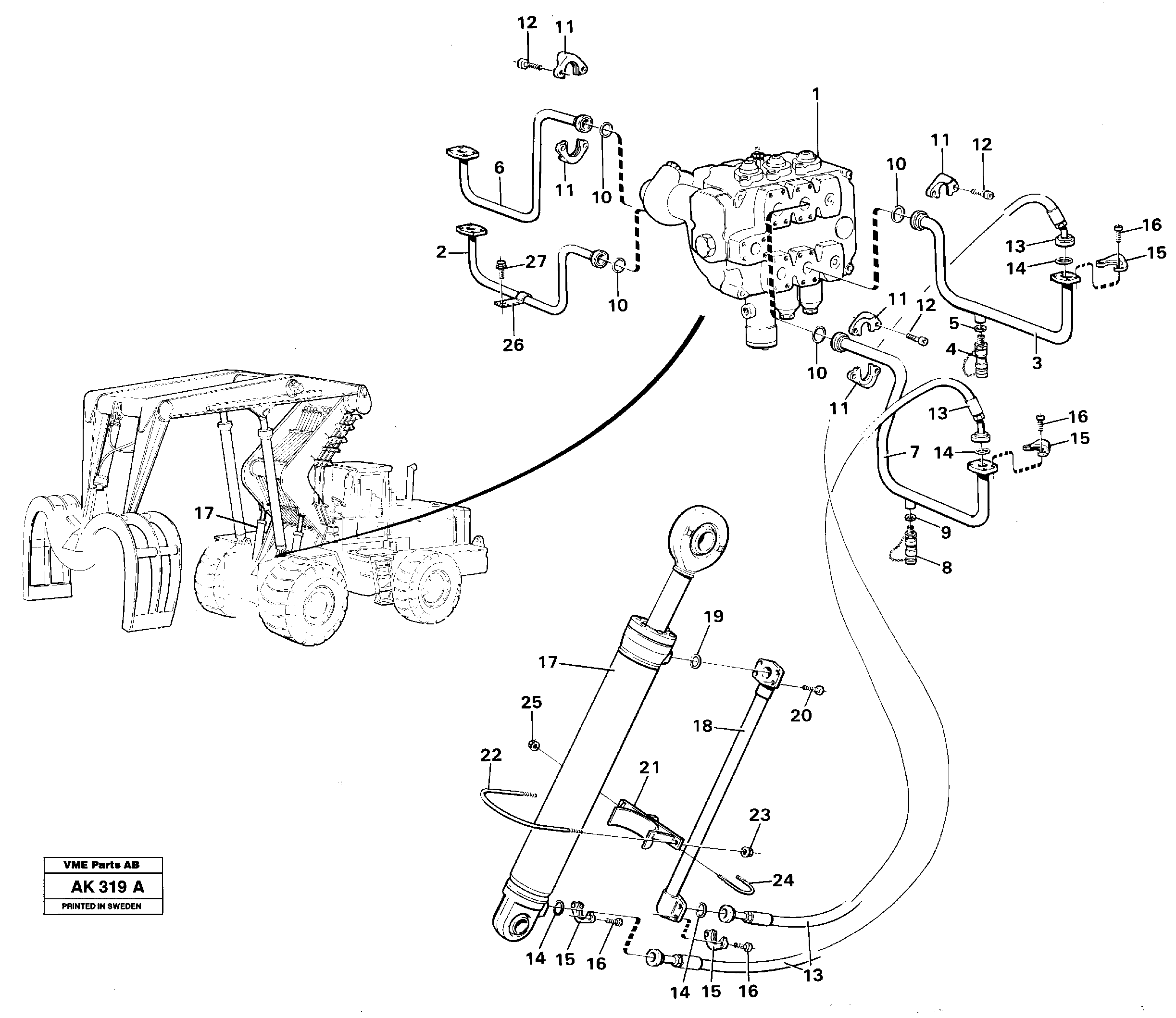Press. lim. valve VOE11075705 VOLVO