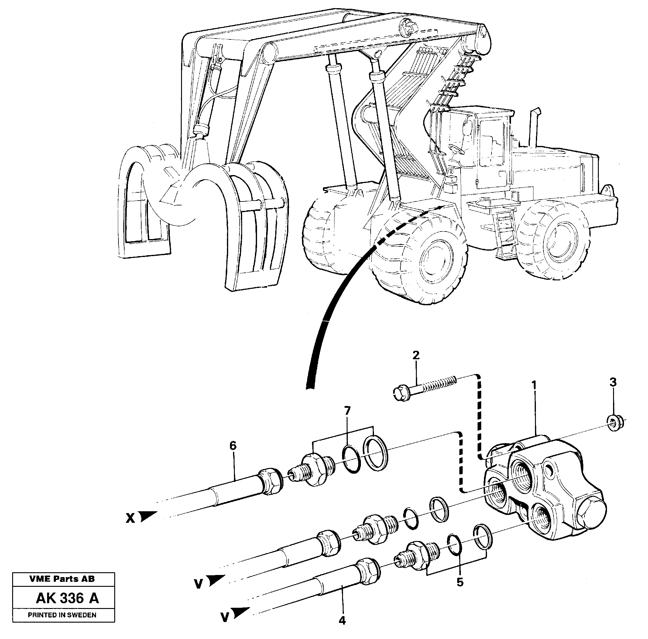 Shock Valve VOE11075732 VOLVO