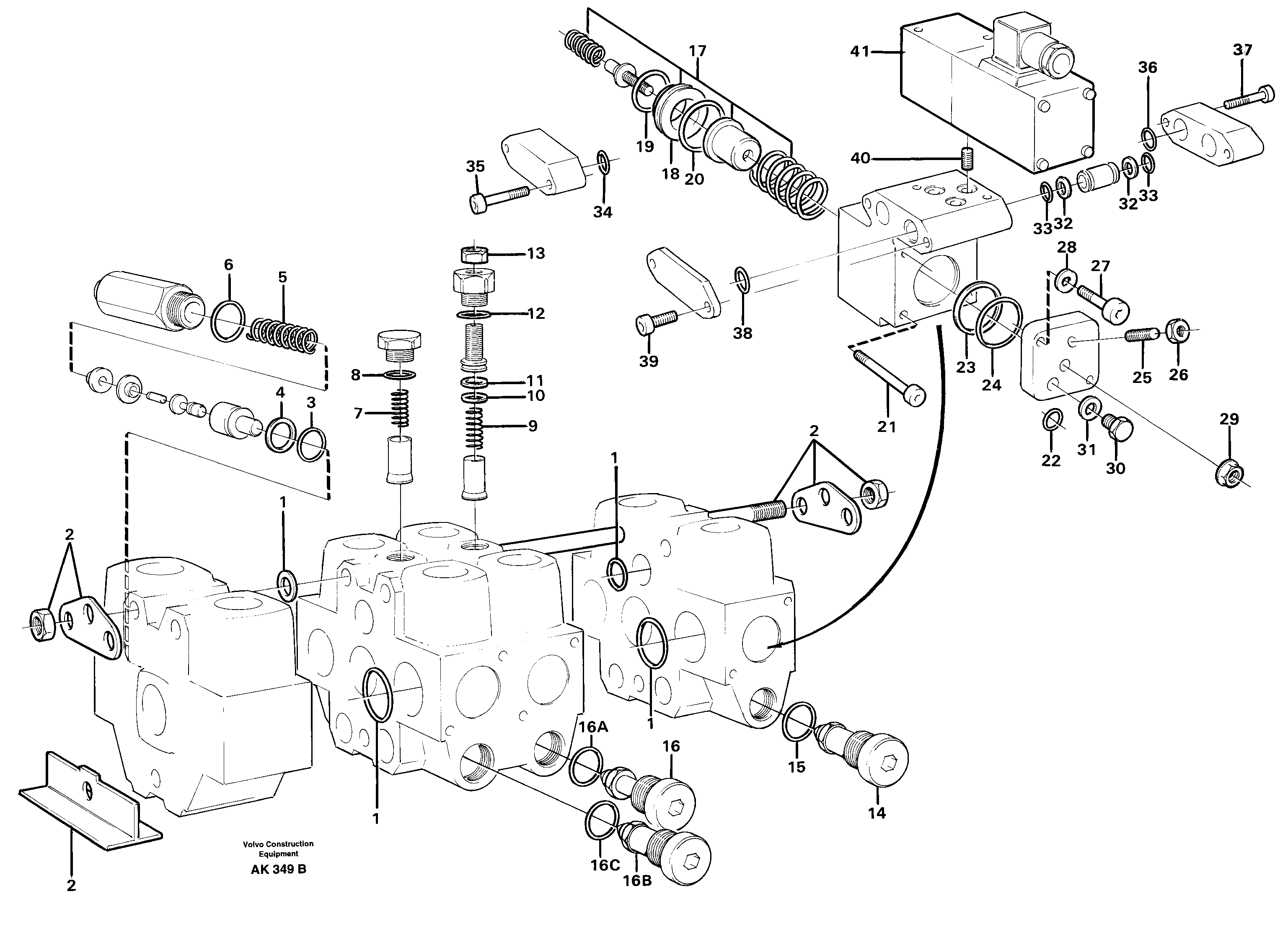 Valve VOE11075672 VOLVO