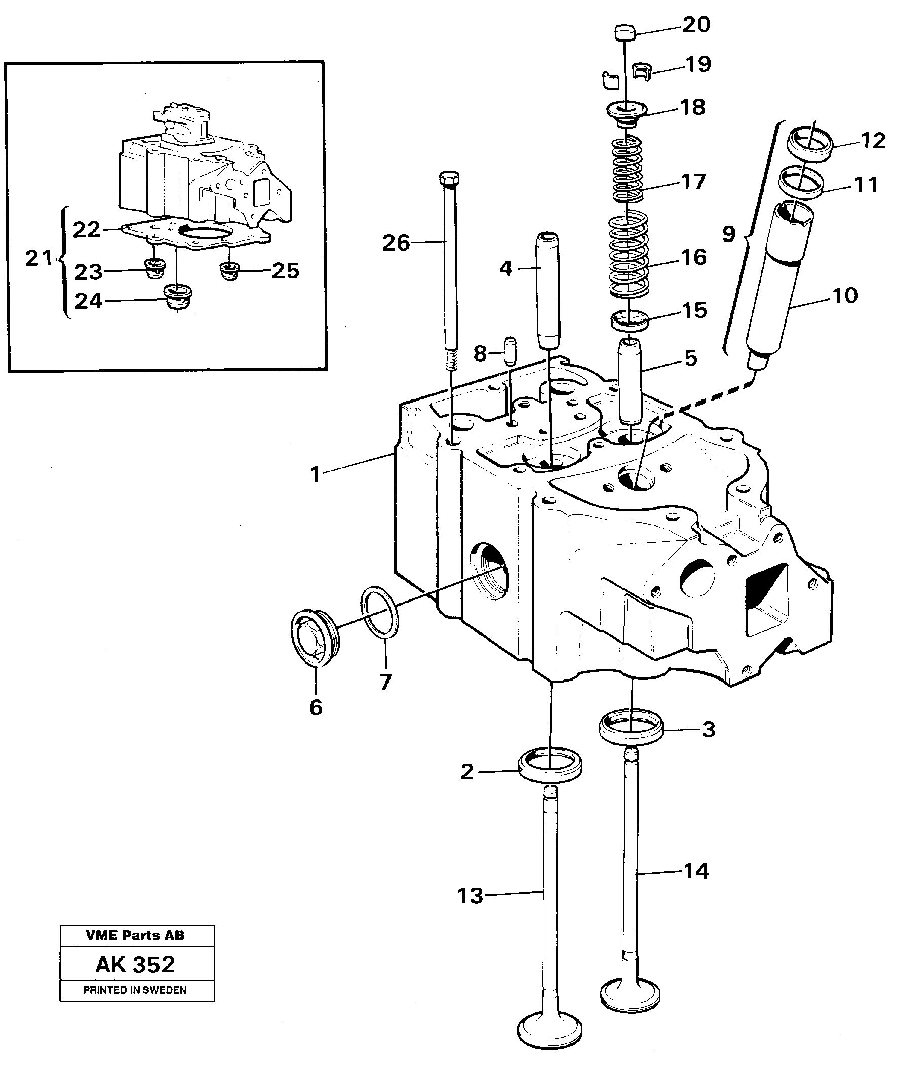 Cprsr Bracket VOE479952 VOLVO