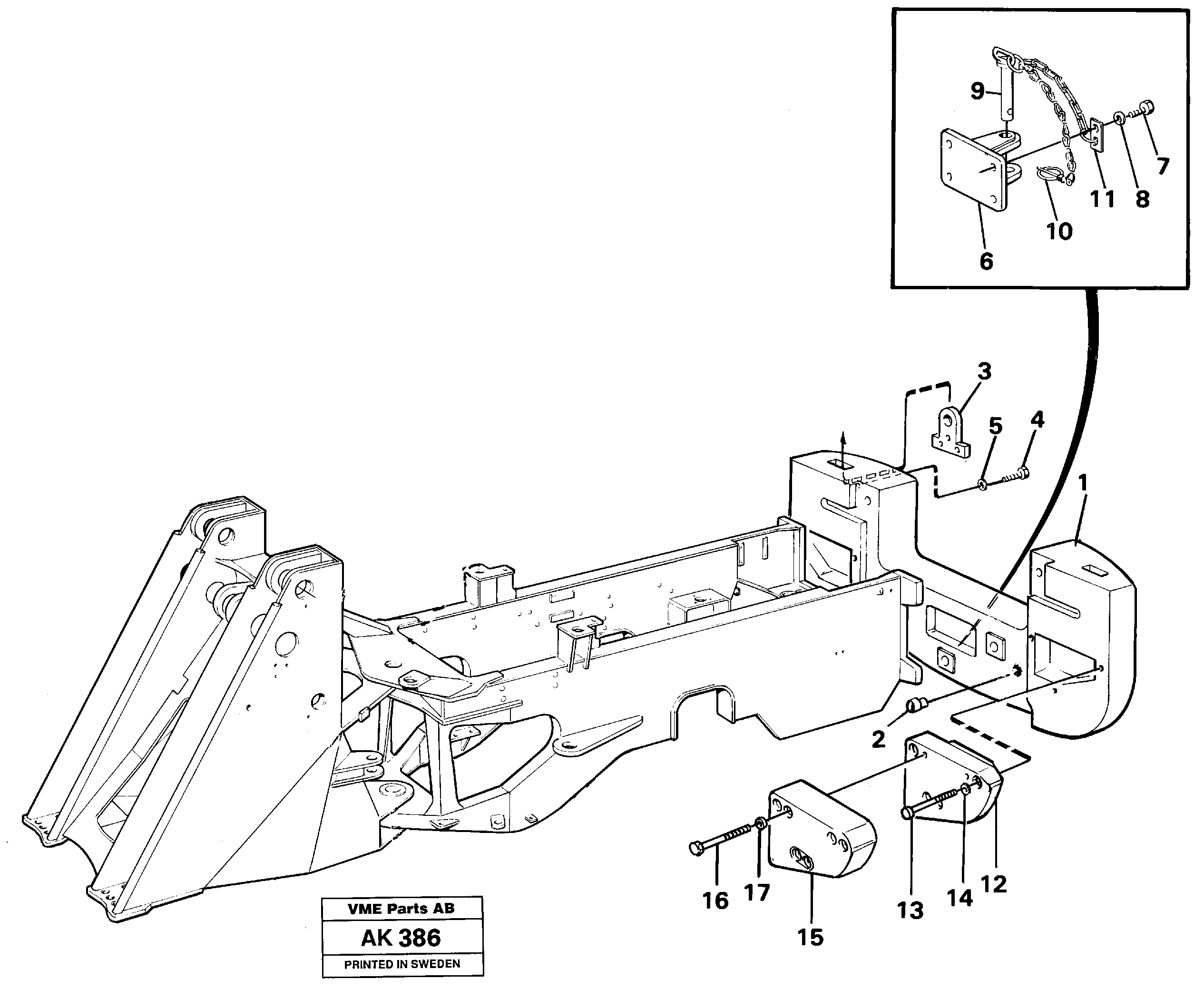Bucket Roof VOE11075991 VOLVO