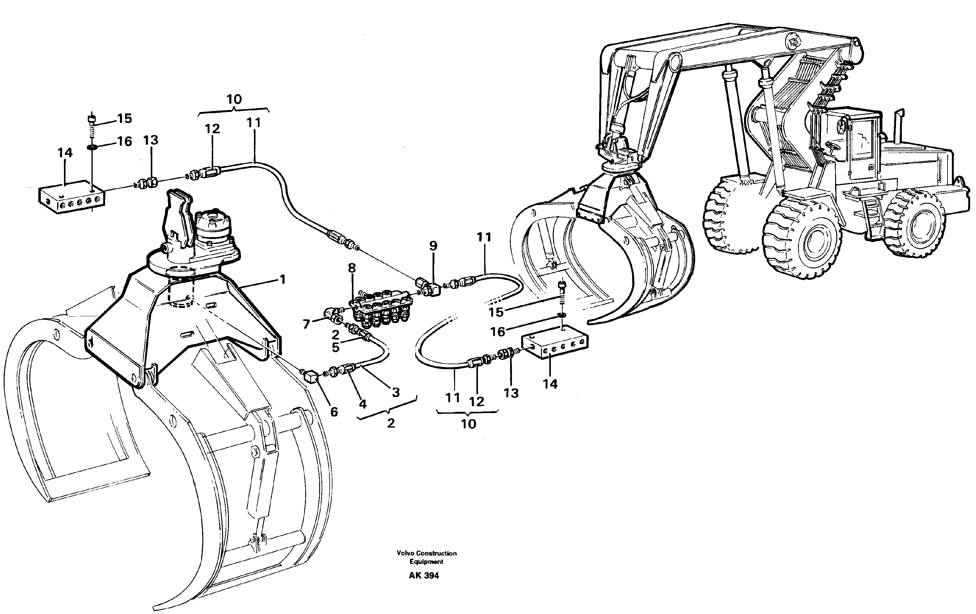 Hose VOE11700956 VOLVO