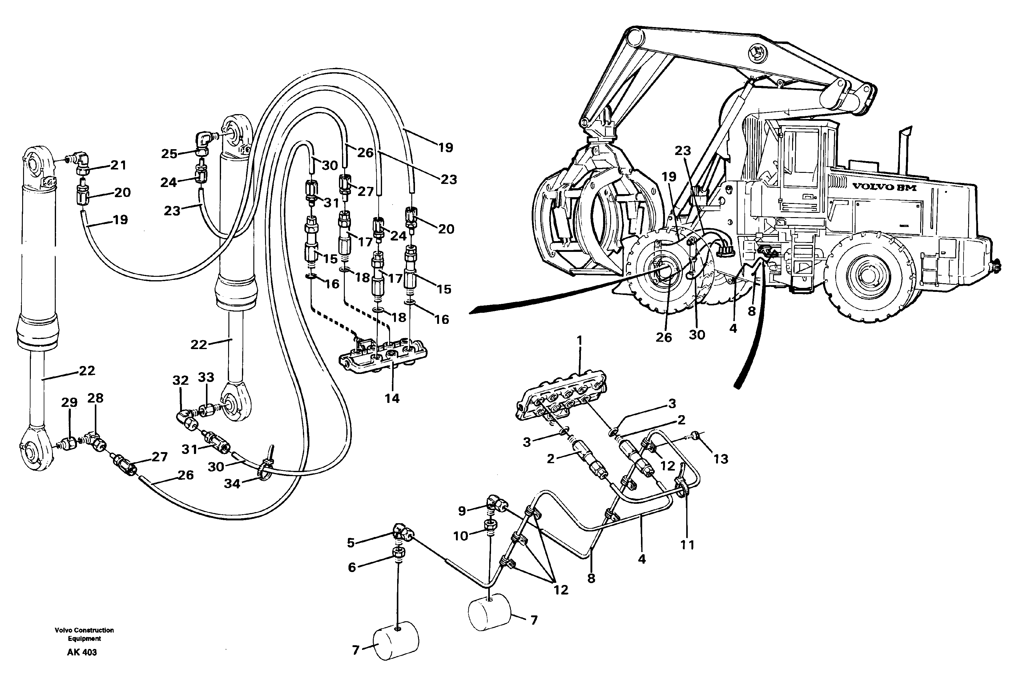 Expanding- / oil ring VOE11701072 VOLVO