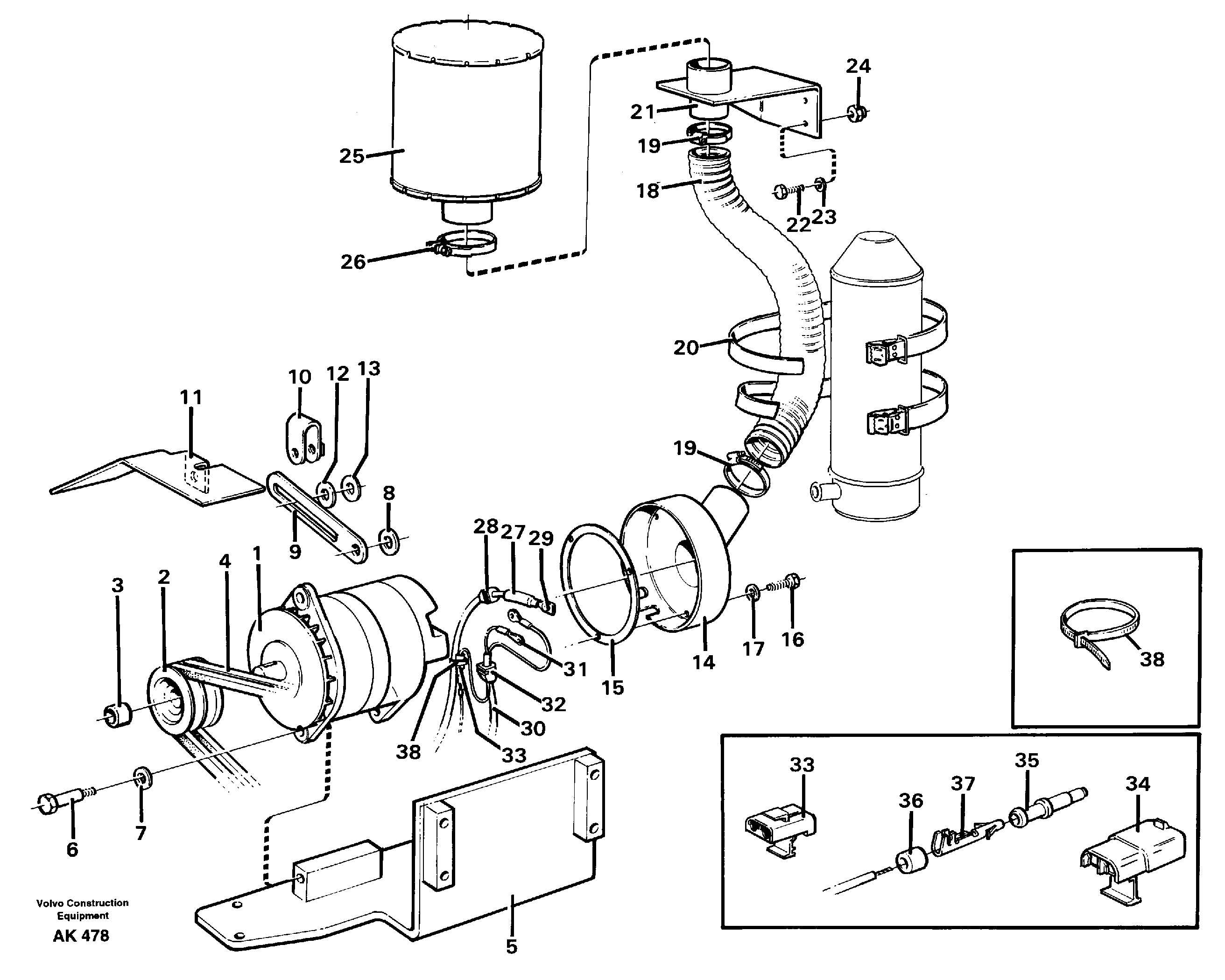 Bolt-on cutting edge VOE11093555 VOLVO