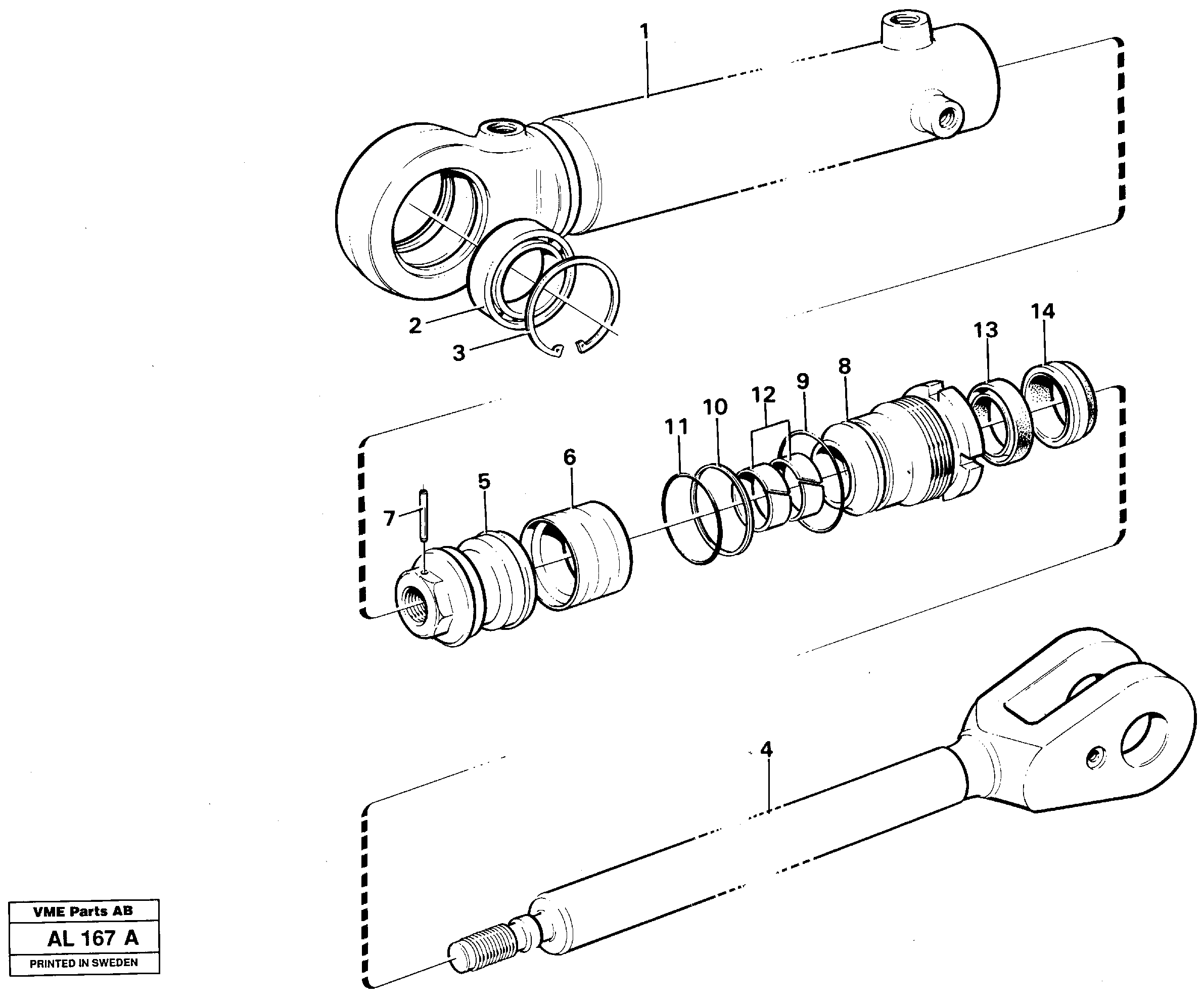 Crankshaft Seal VOE11088292 VOLVO