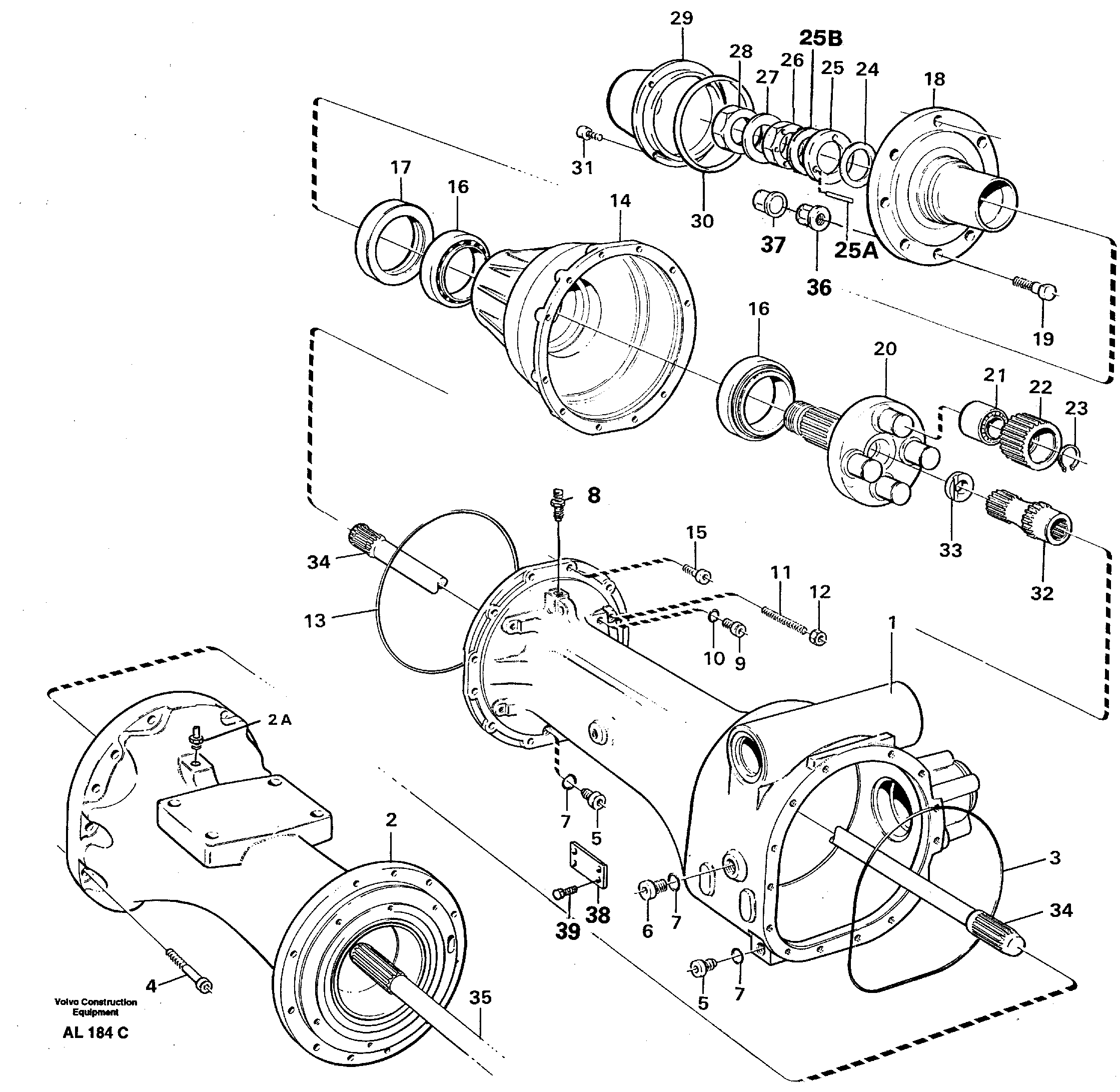 Планетарный мост VOE23849 VOLVO