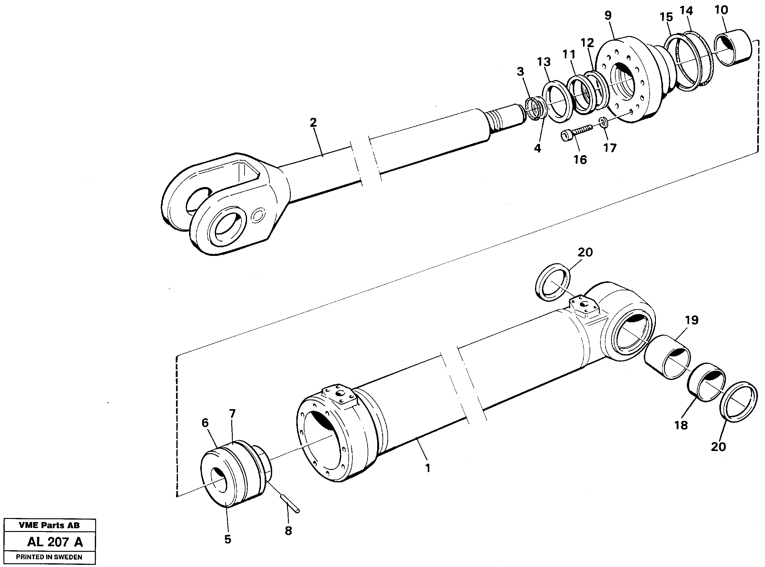 Crankshaft Seal VOE11088104 VOLVO