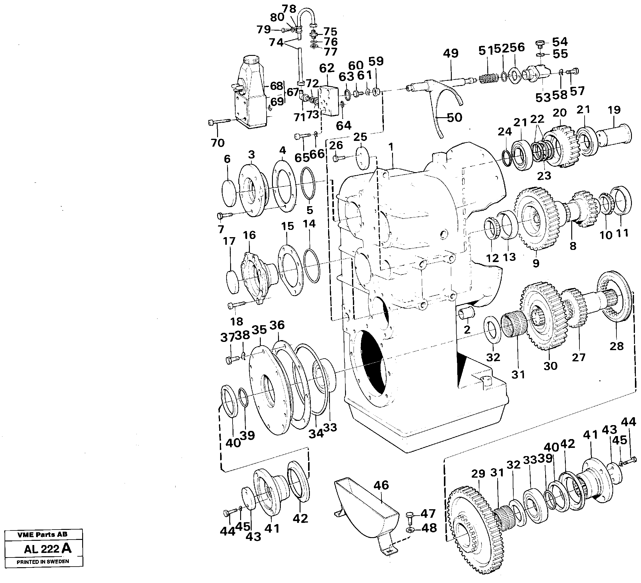 Маслоотражающее кольцо VOE11037492 VOLVO