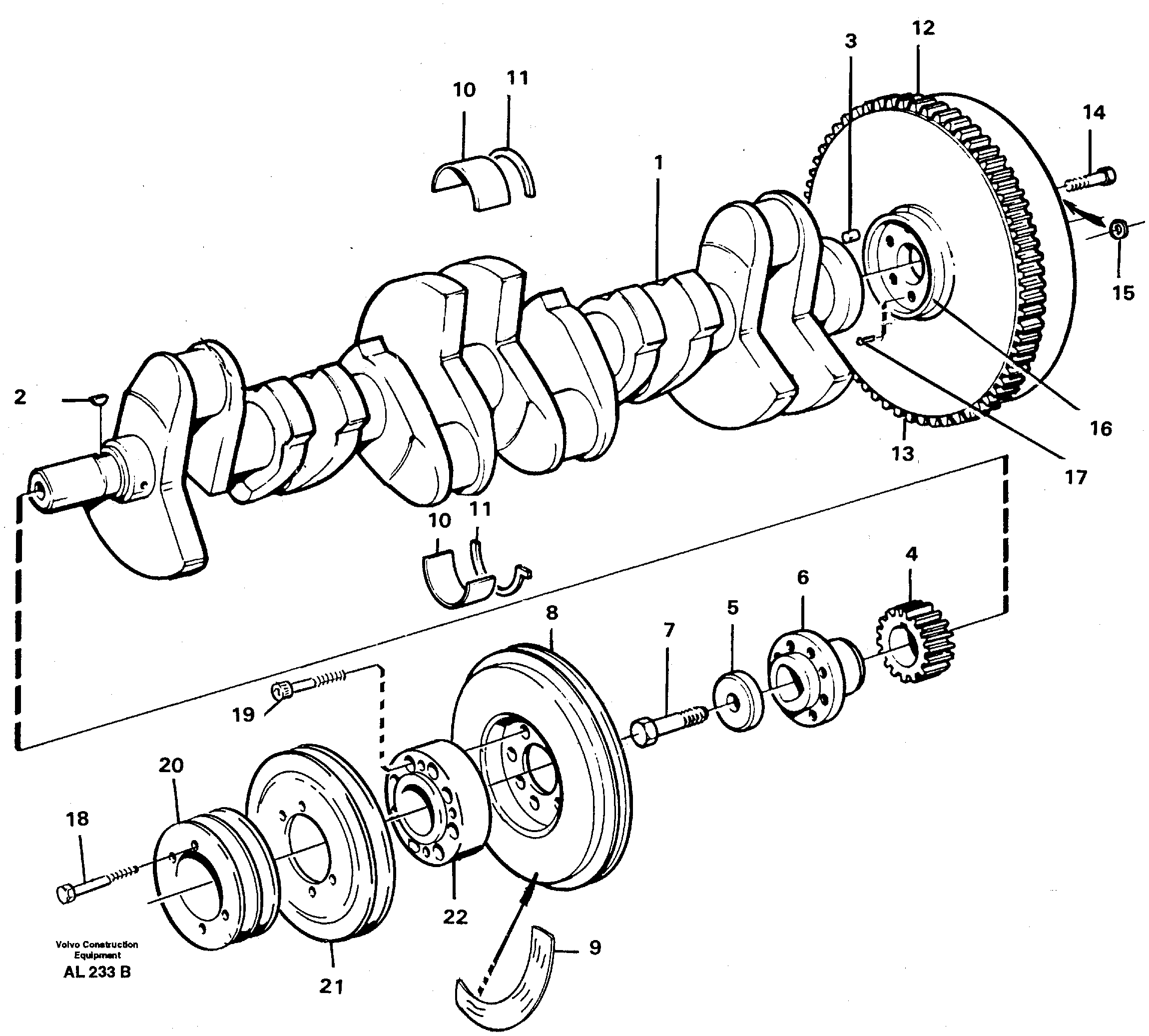 Mounting rail VOE978899 VOLVO