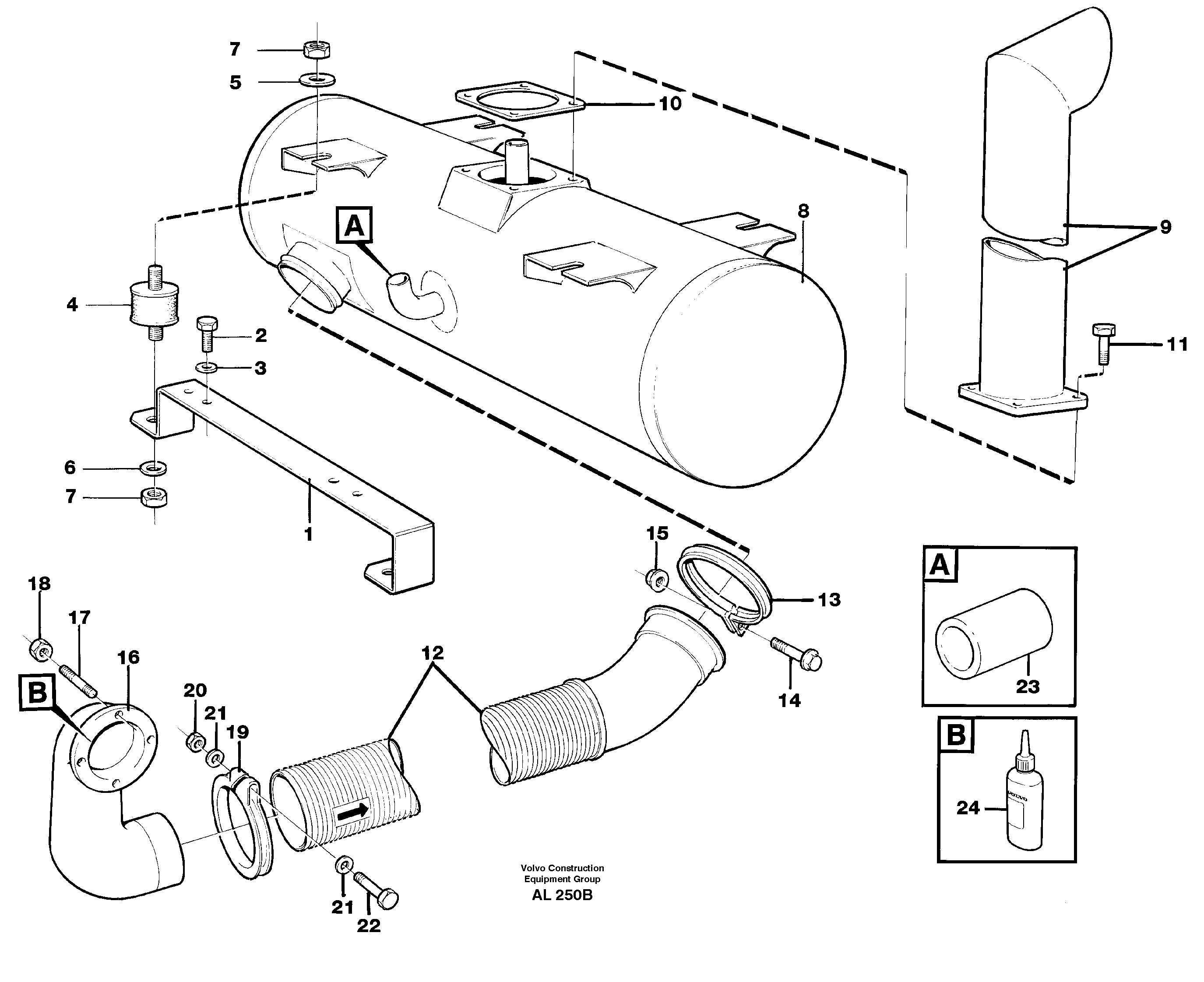 Axle Casing VOE11030711 VOLVO