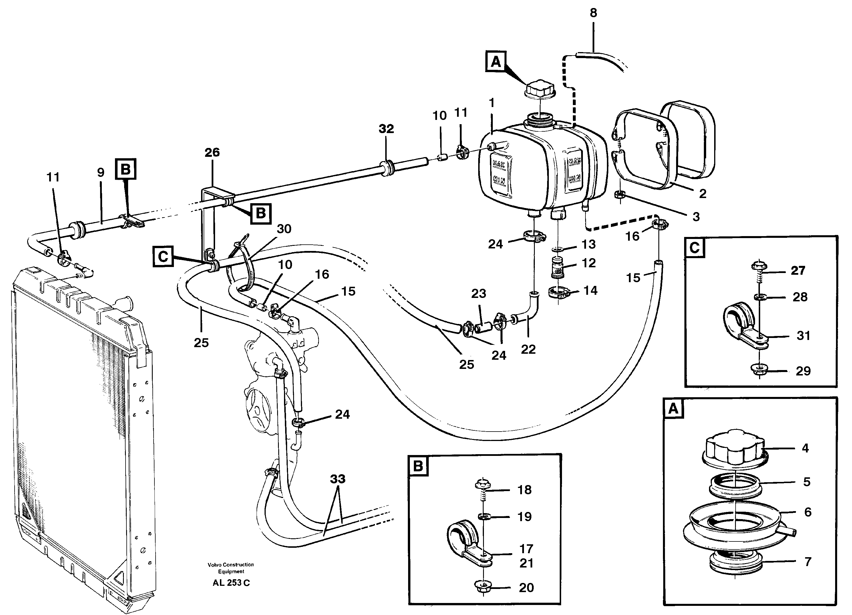 Press. lim. valve VOE11100623 VOLVO