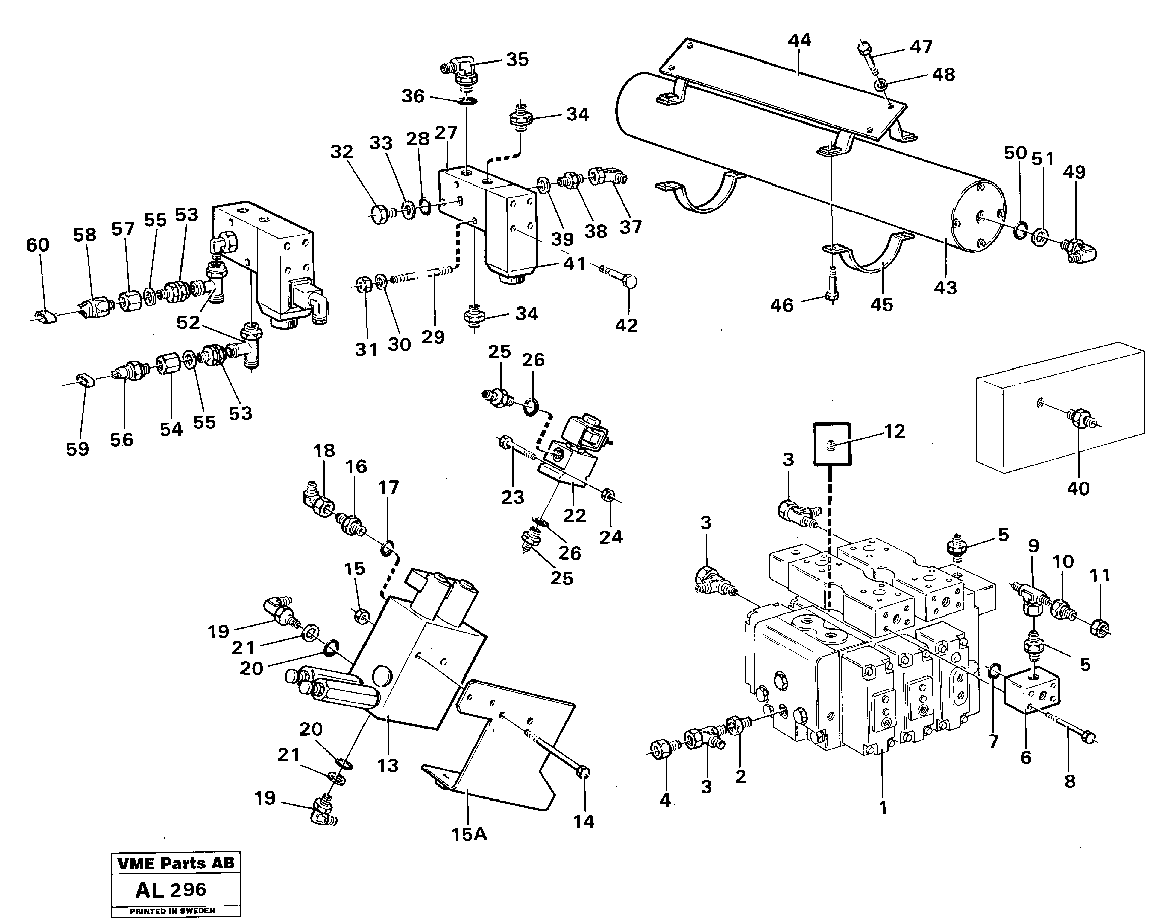 Heating Pipe VOE11091700 VOLVO