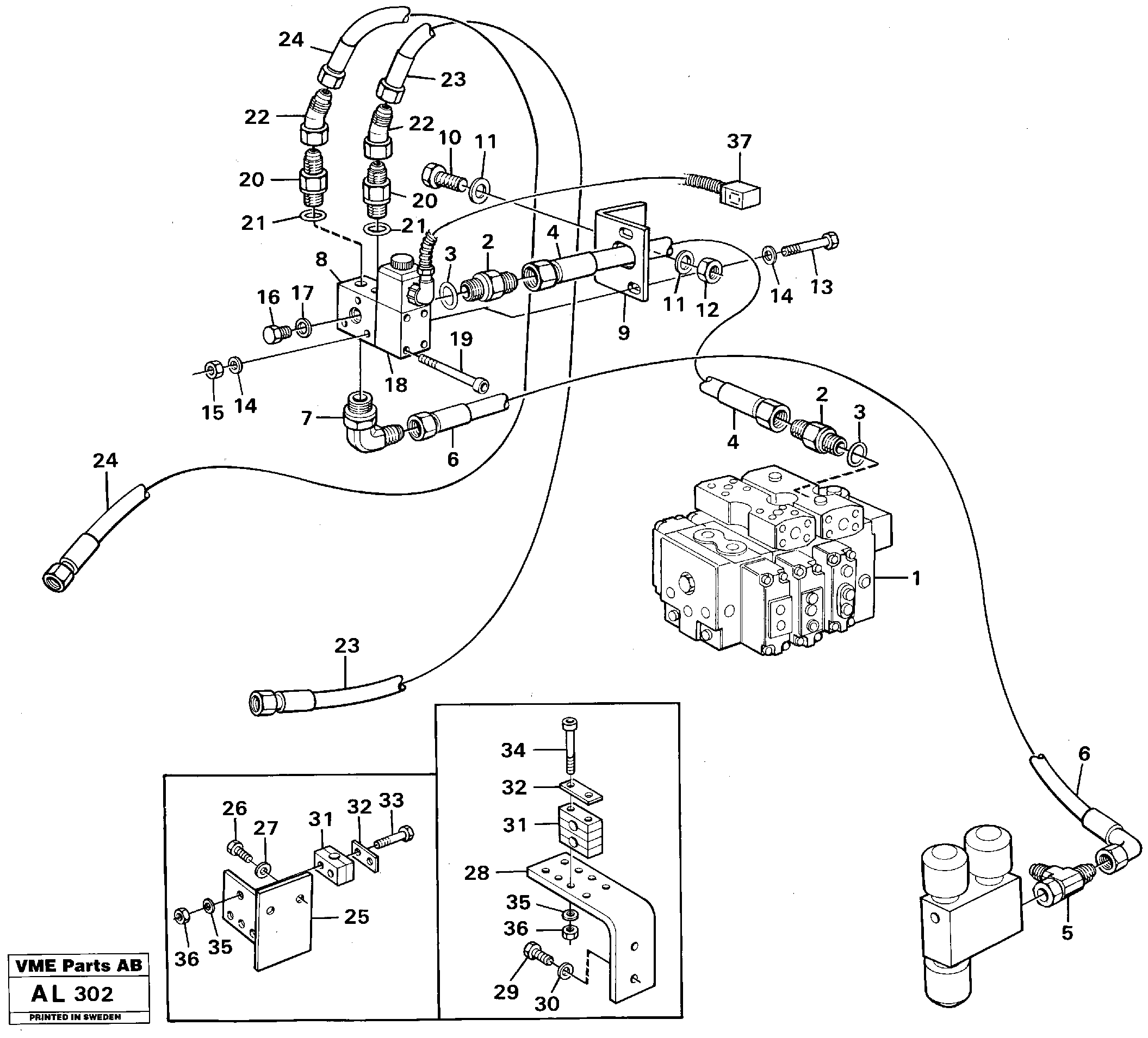 Timing gear casing VOE13933381 VOLVO