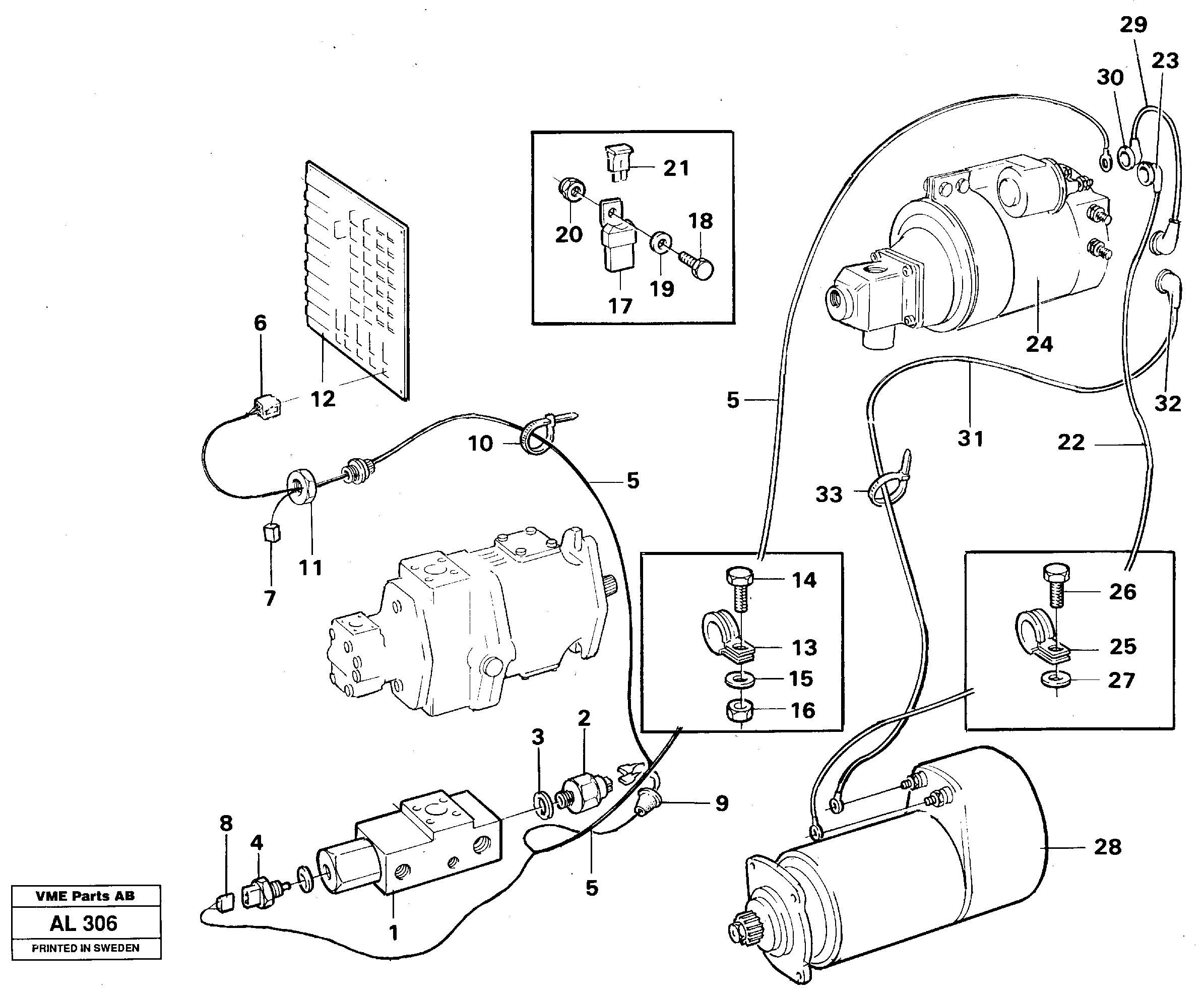 Rubber cushion VOE11091550 VOLVO