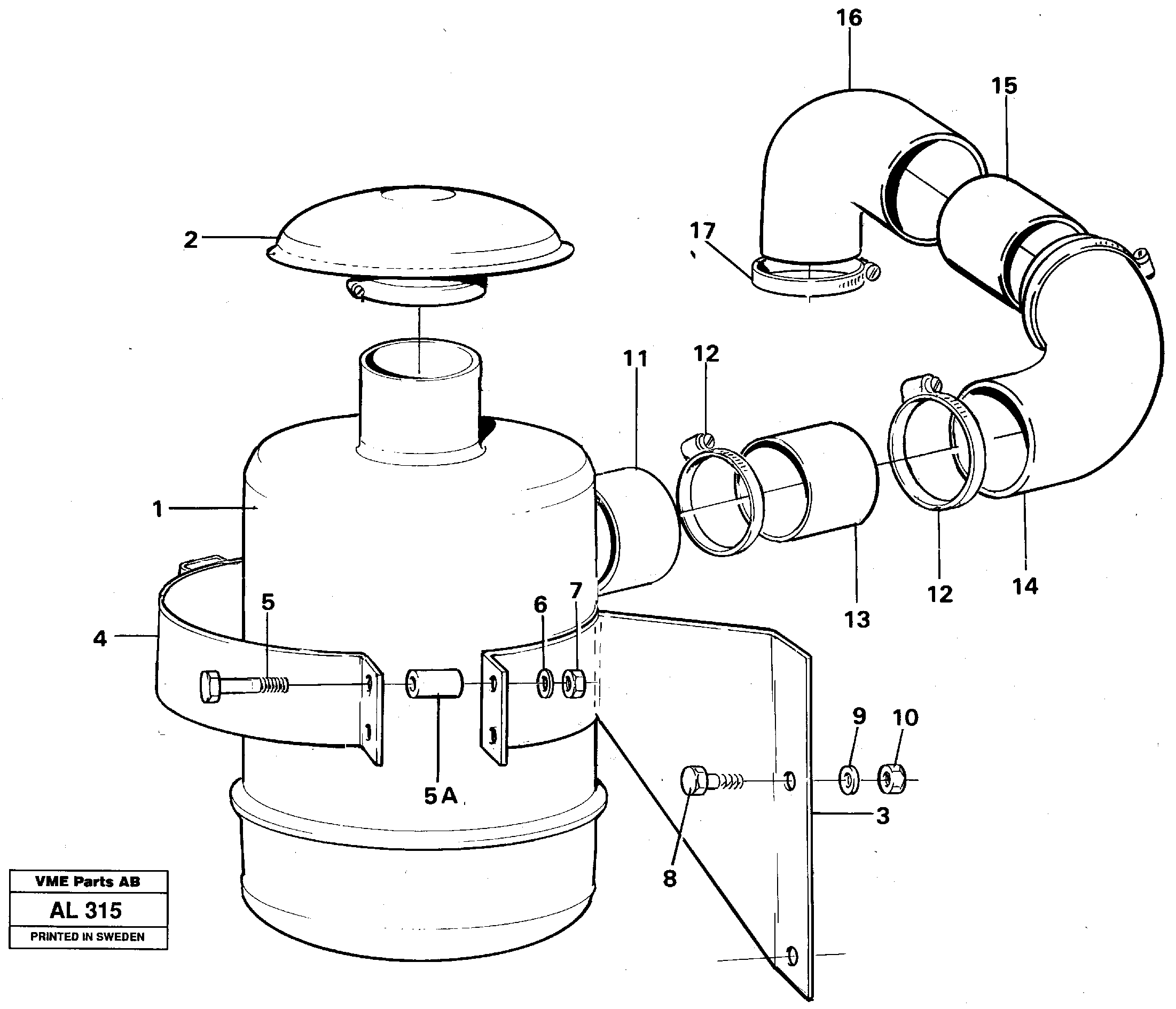 Fuel miser valve VOE11101114 VOLVO