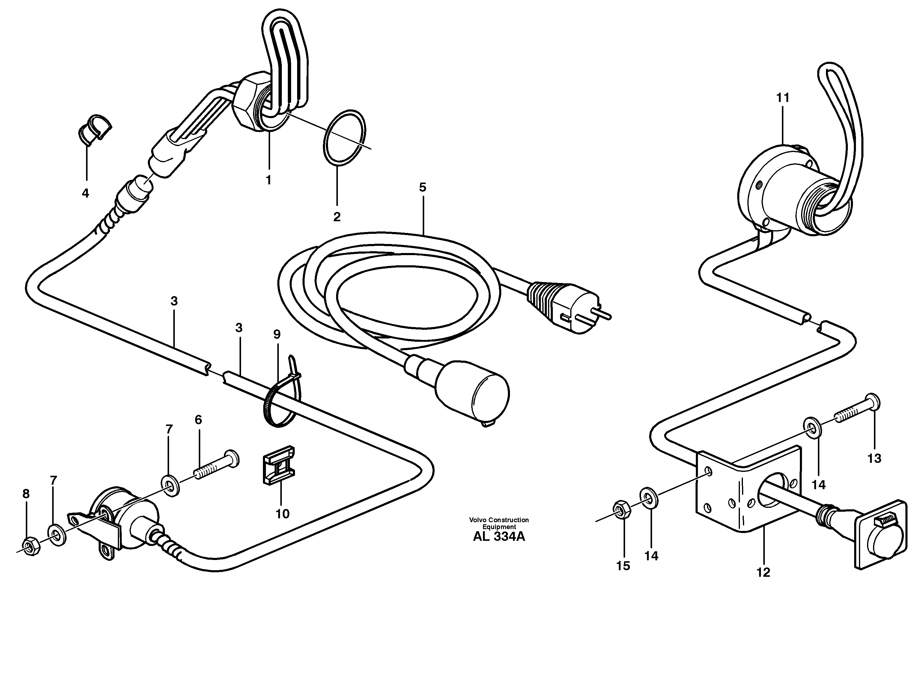 Connector Kit VOE11100191 VOLVO
