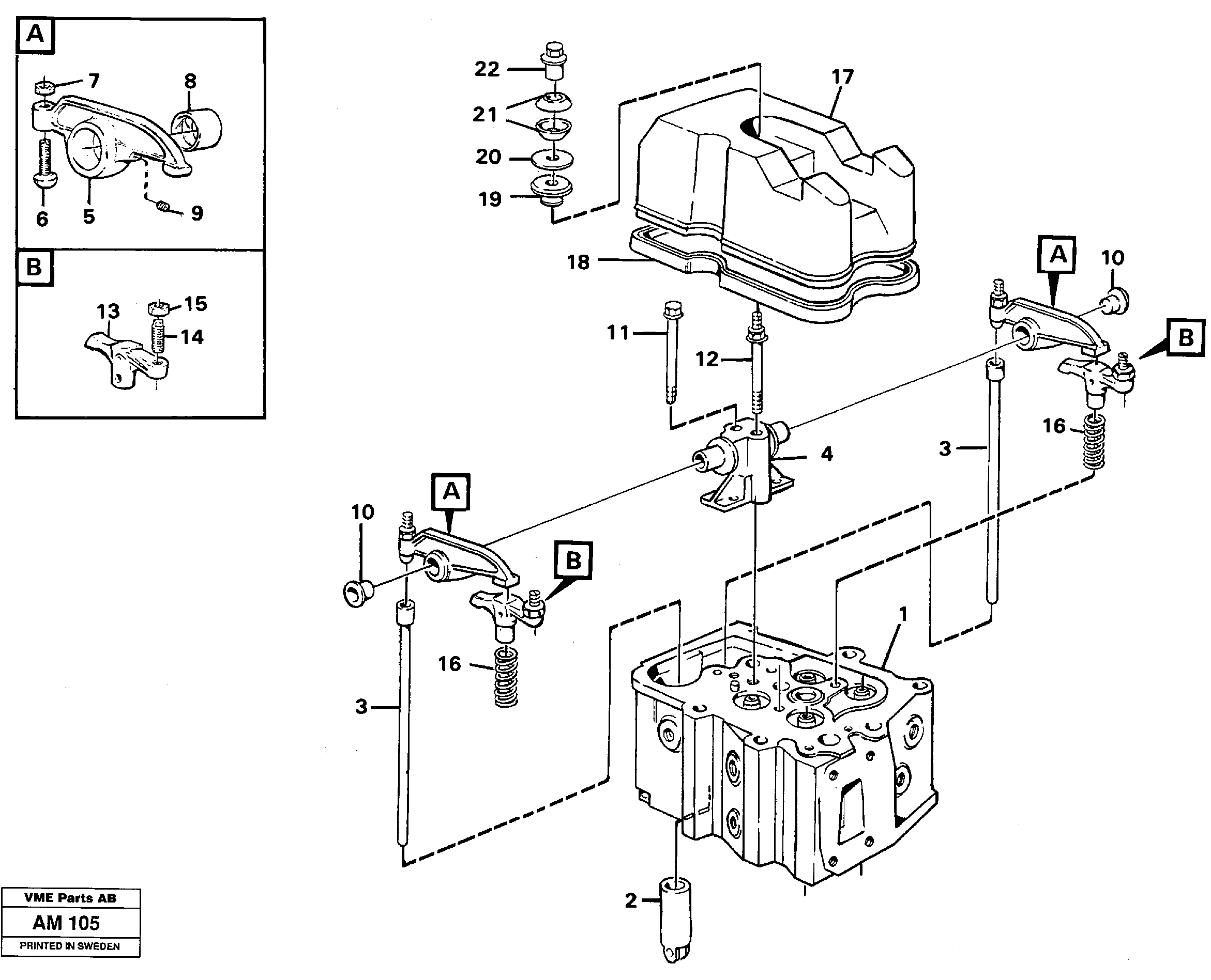 Панель детали VOE1543441 VOLVO