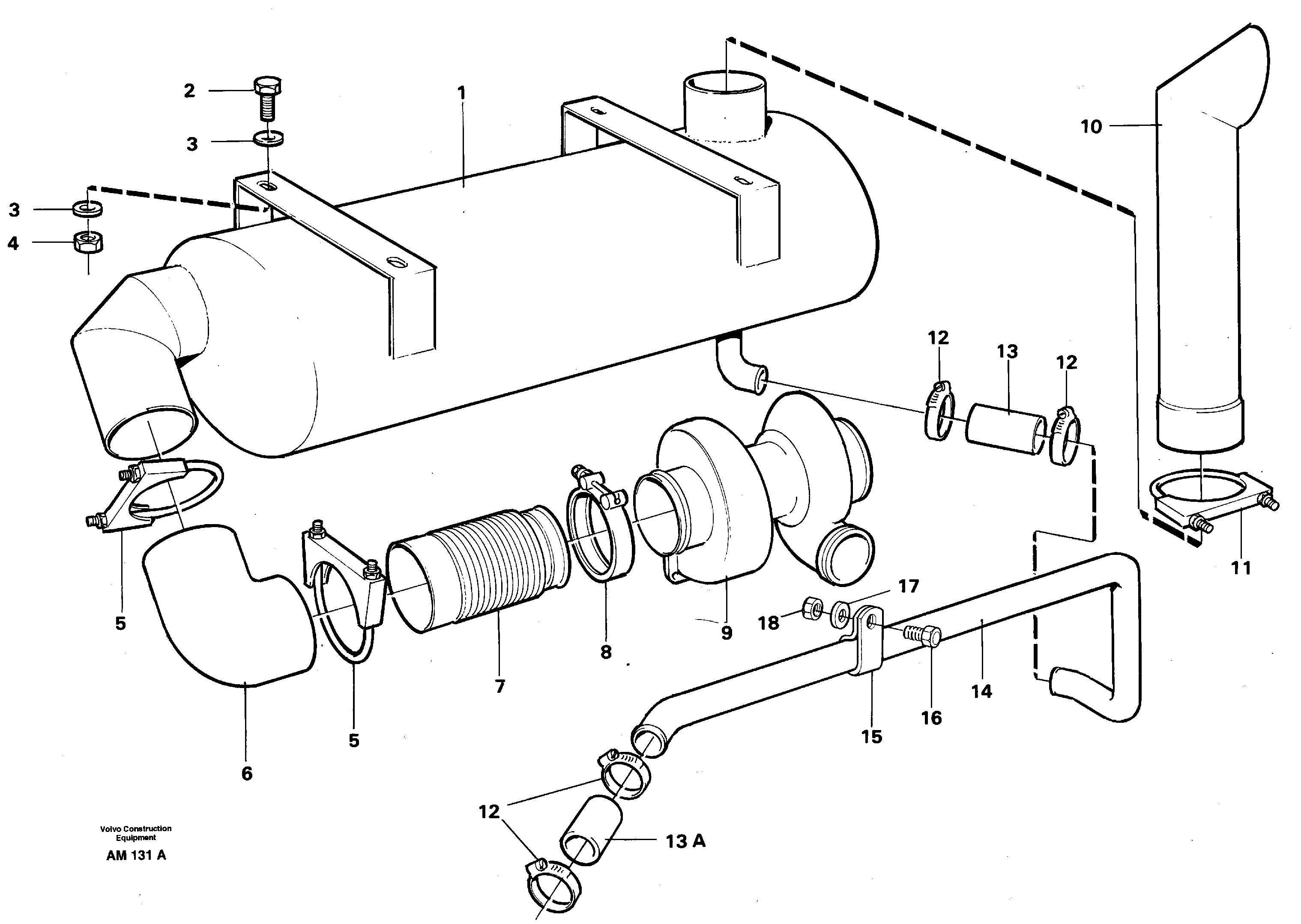 Axle Casing VOE11141434 VOLVO