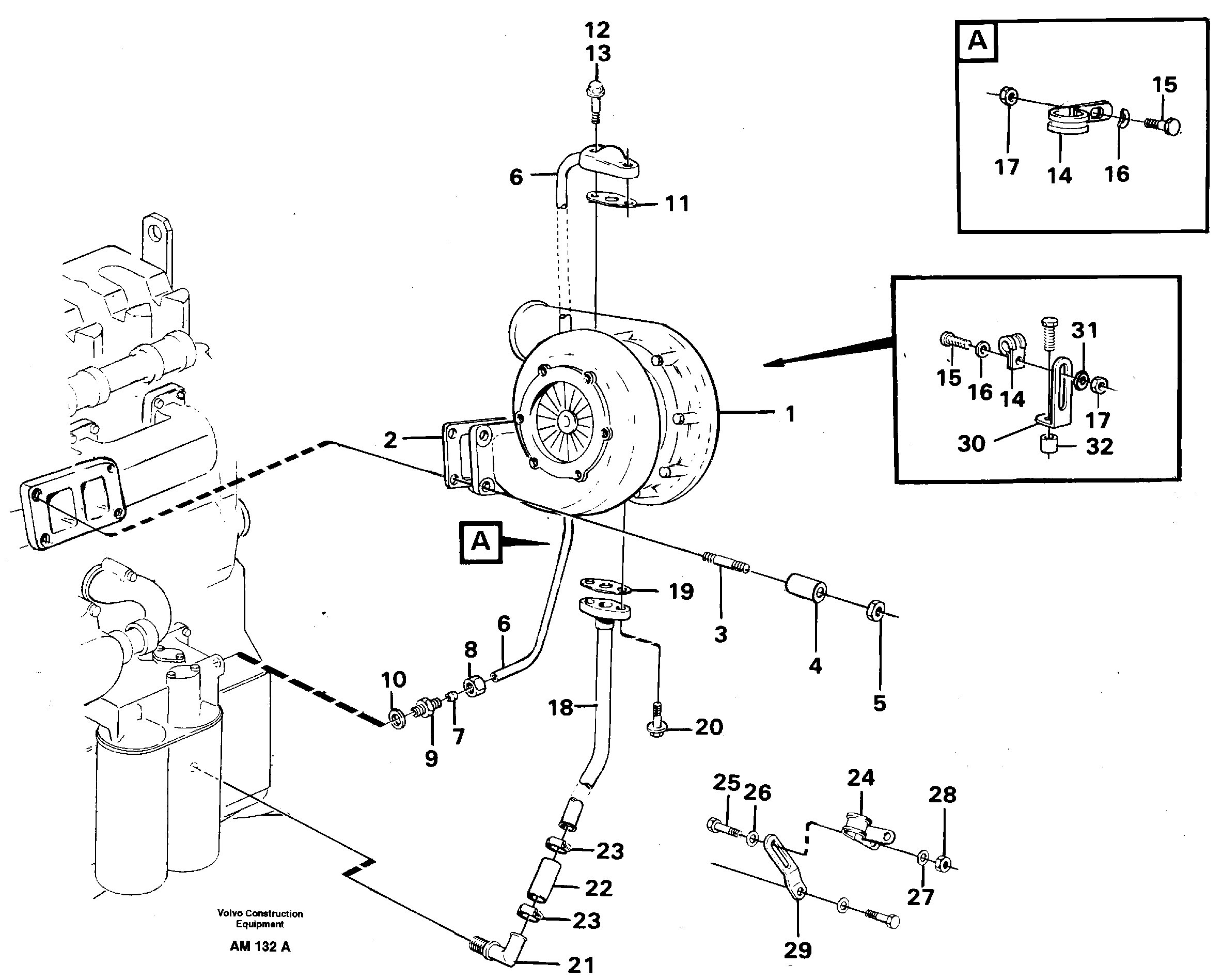 Water pump ger VOE13980182 VOLVO