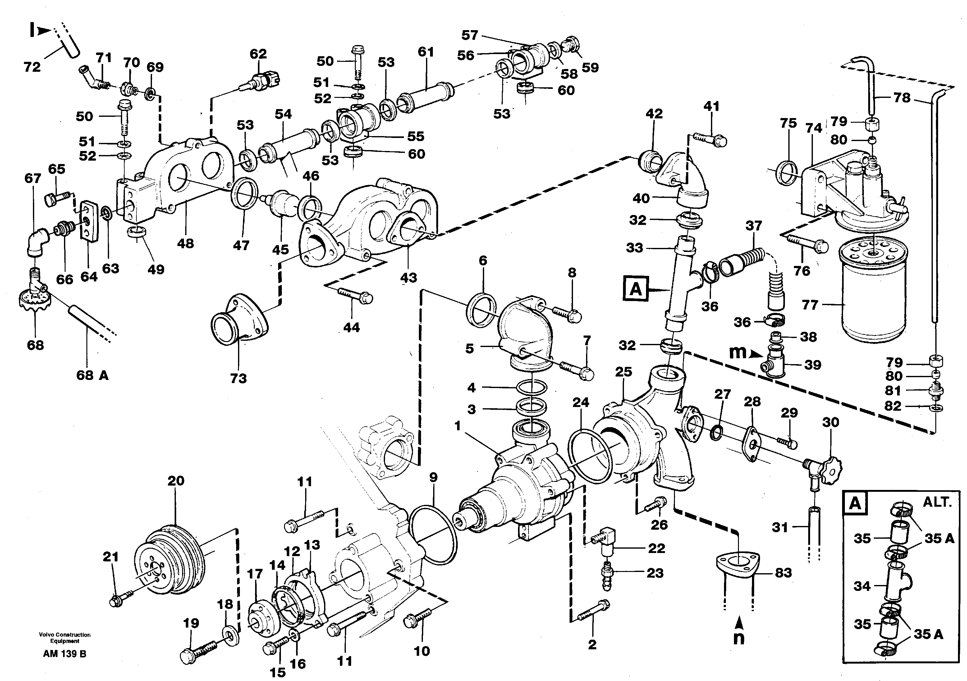 Fuel miser valve VOE11032136 VOLVO