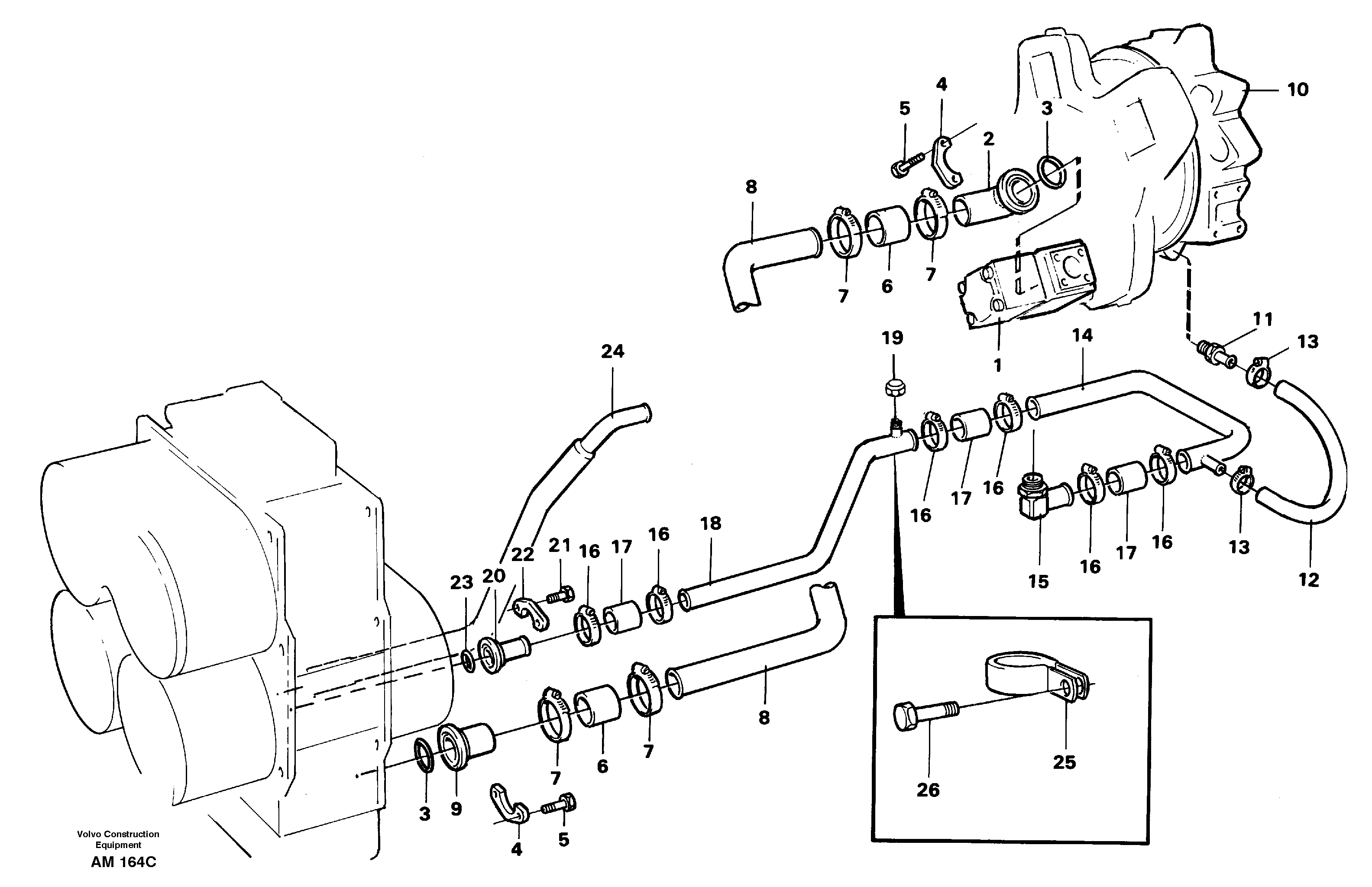 Tube Assembly VOE11079846 VOLVO