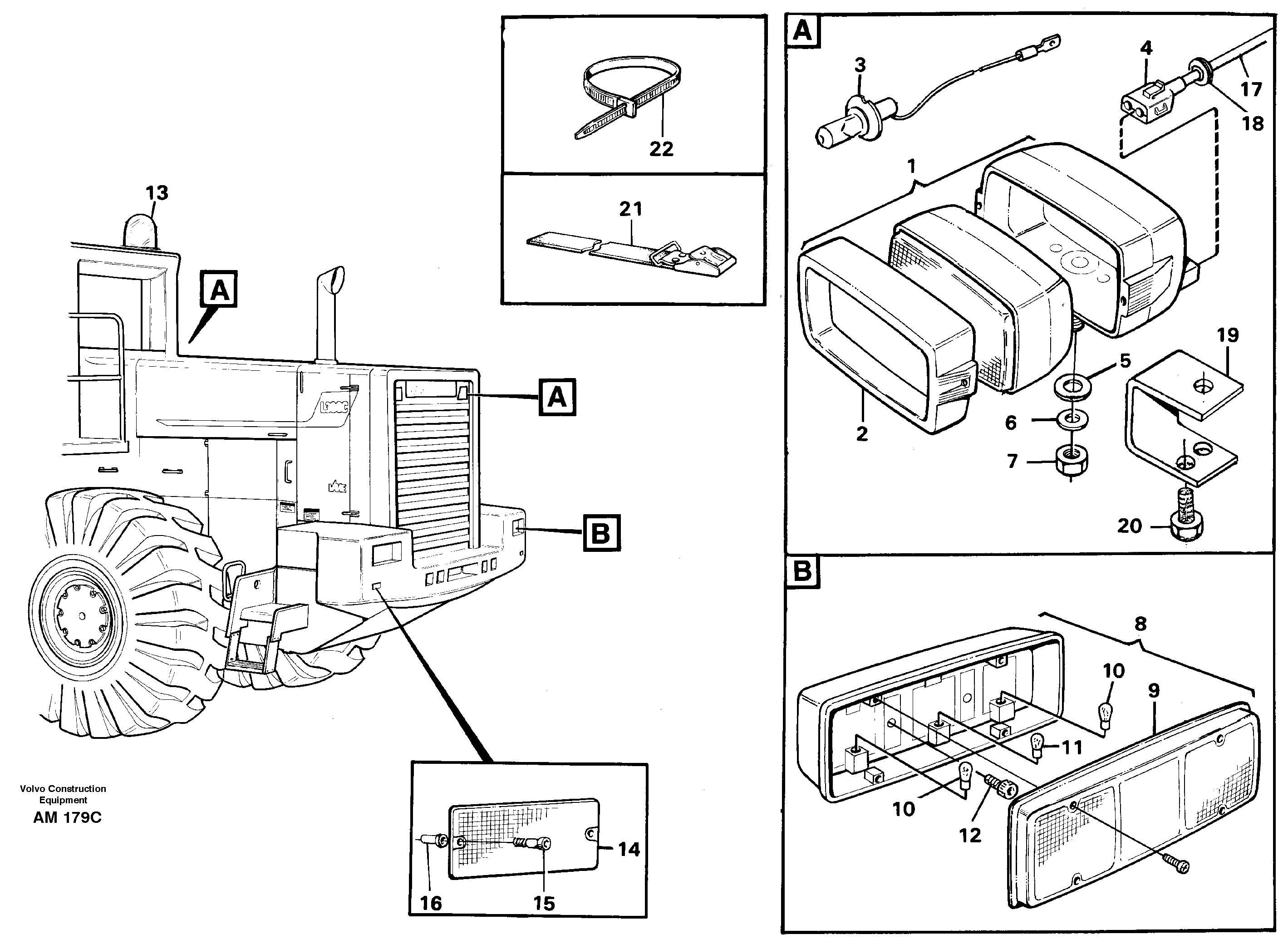 Cable harness VOE11046634 VOLVO