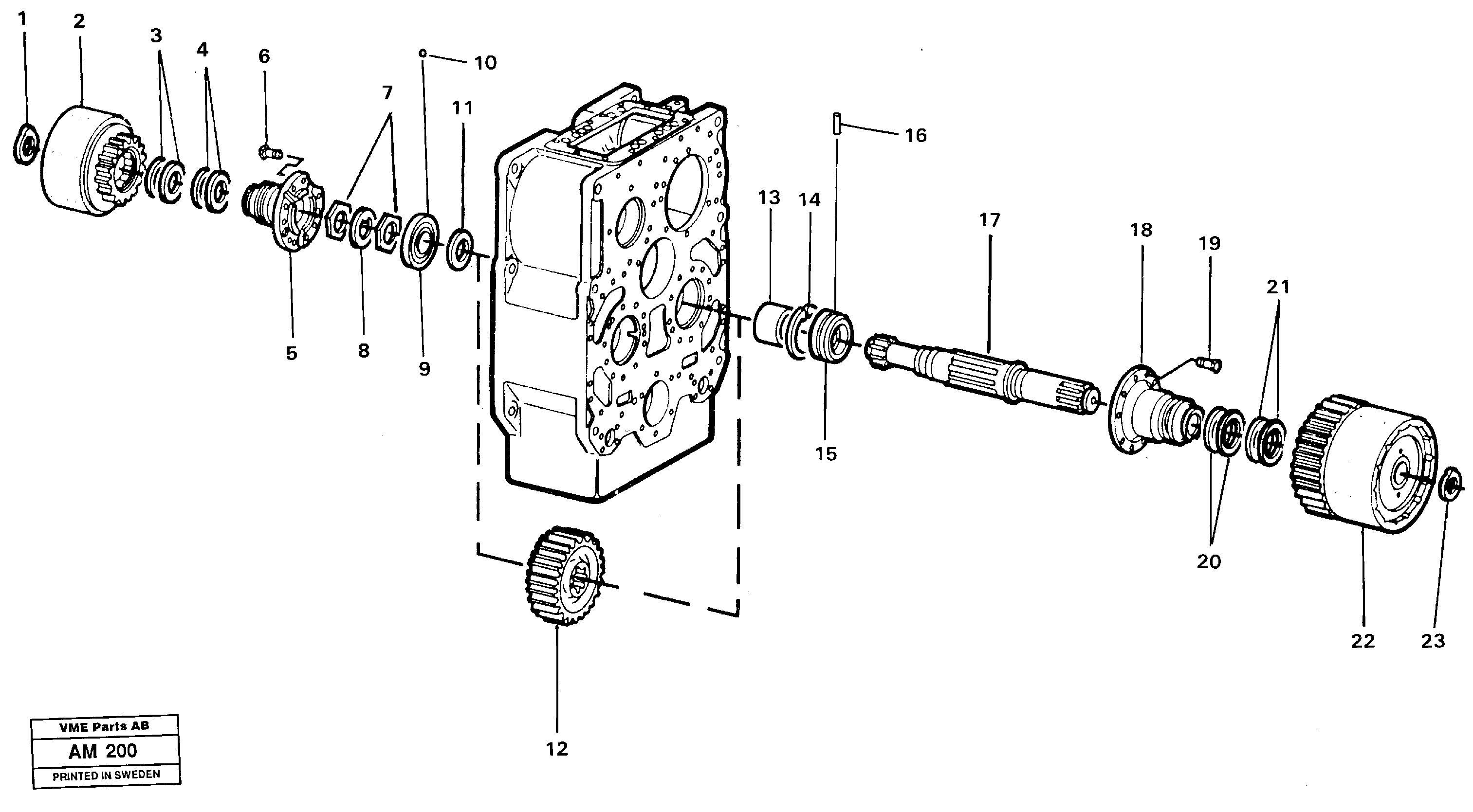 Base Cover VOE12975413 VOLVO