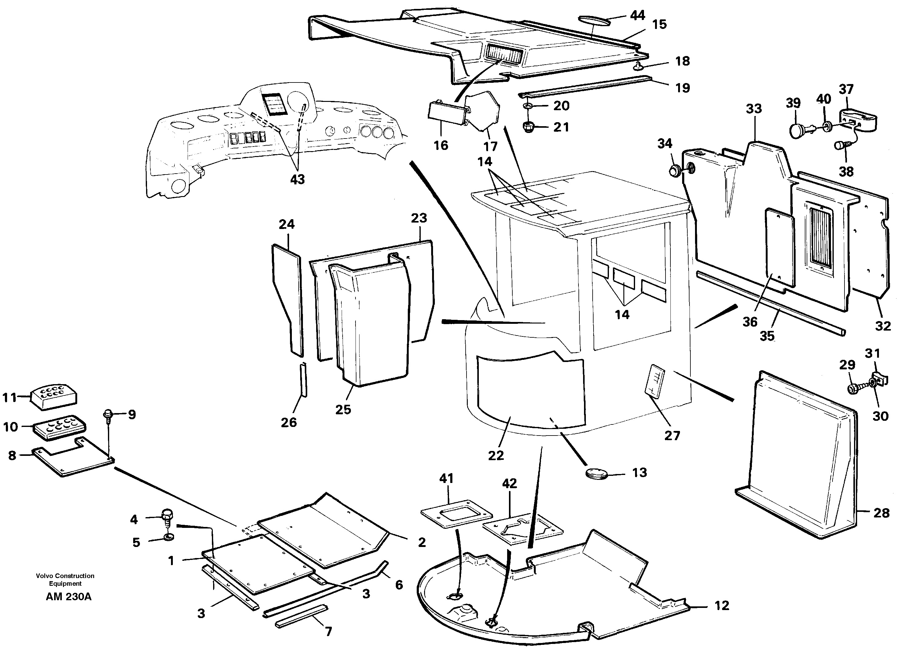 Upholstery VOE11007019 VOLVO