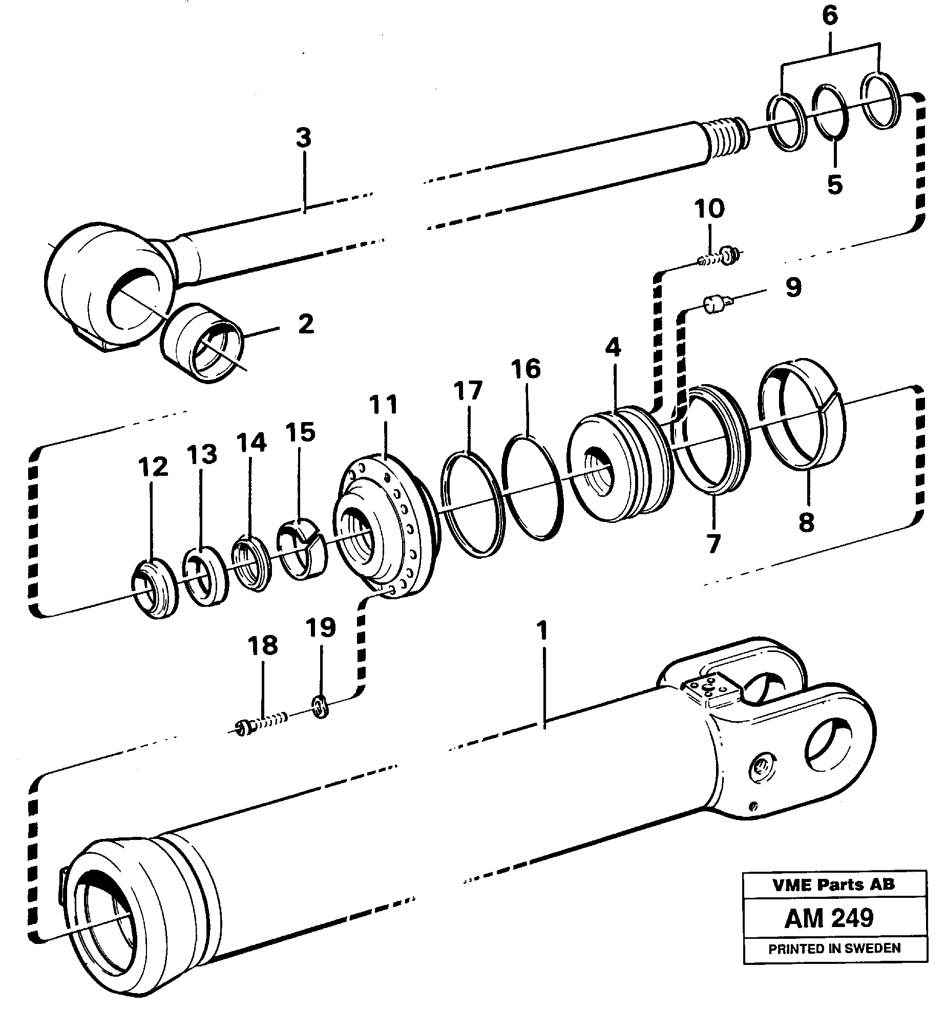 Crankshaft Seal VOE11088653 VOLVO