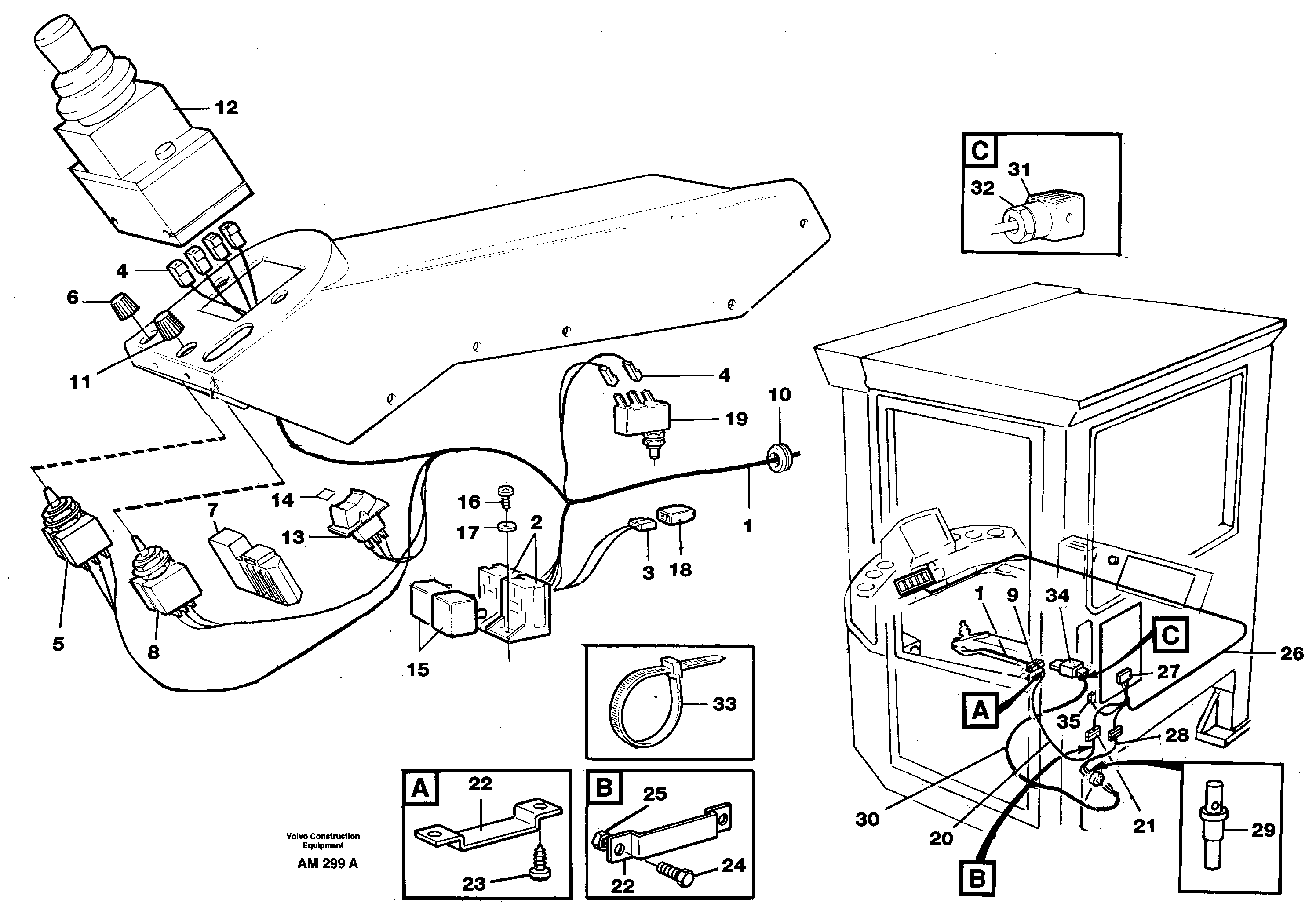 Radio Support VOE11046189 VOLVO