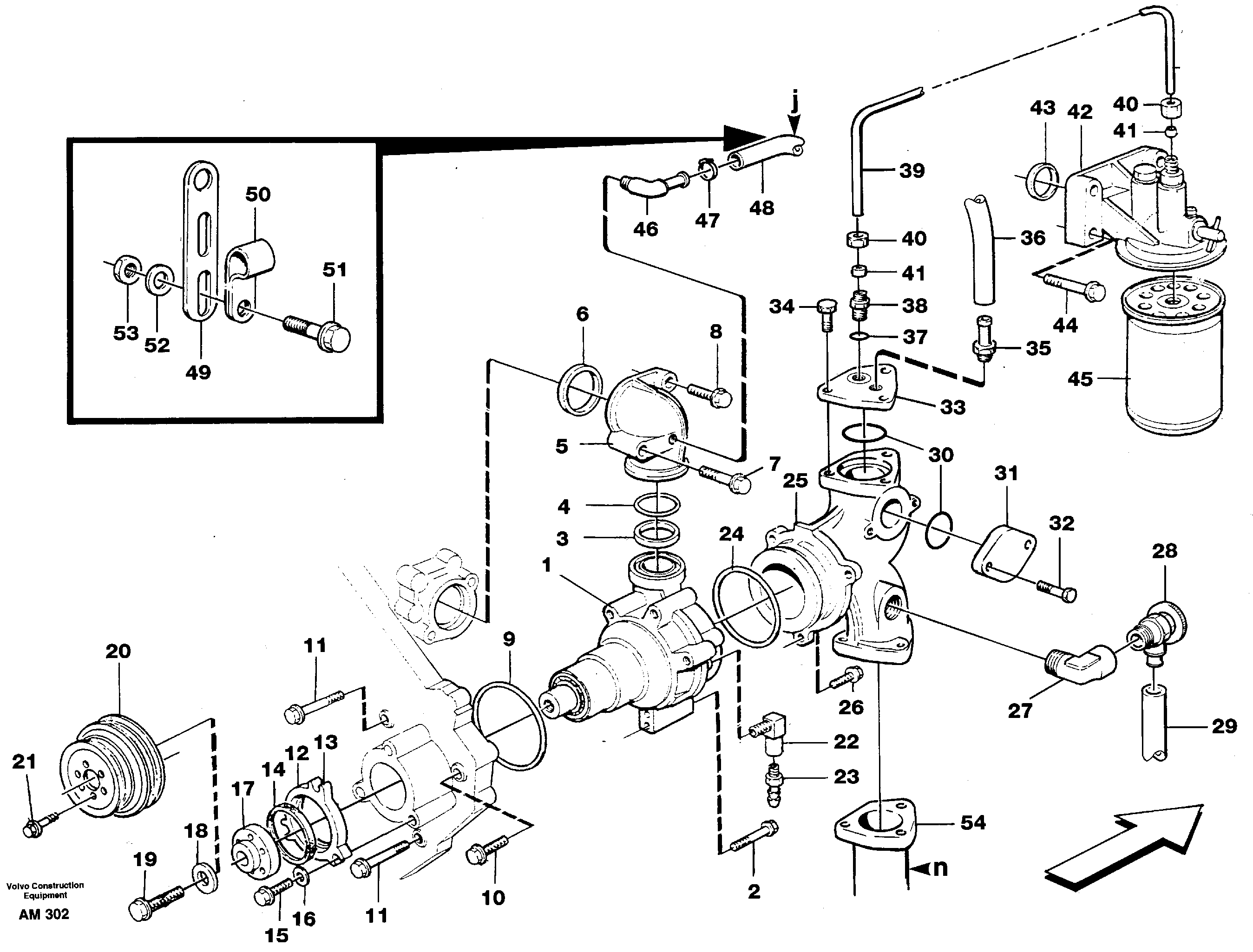 Fuel miser valve VOE11032119 VOLVO