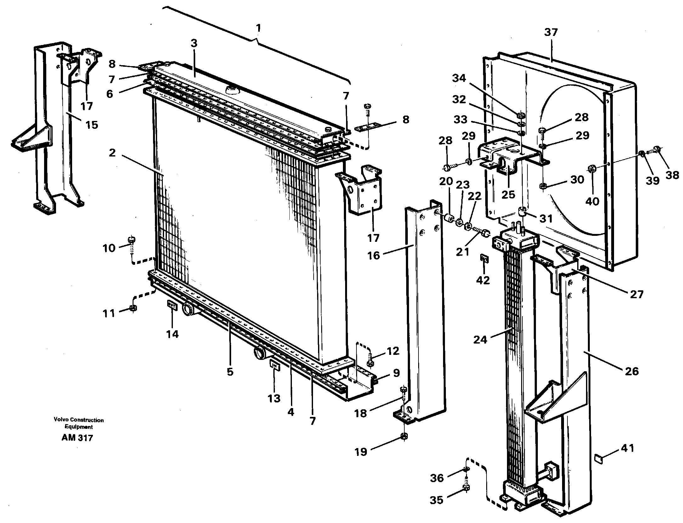 Frame, Lh VOE11701164 VOLVO