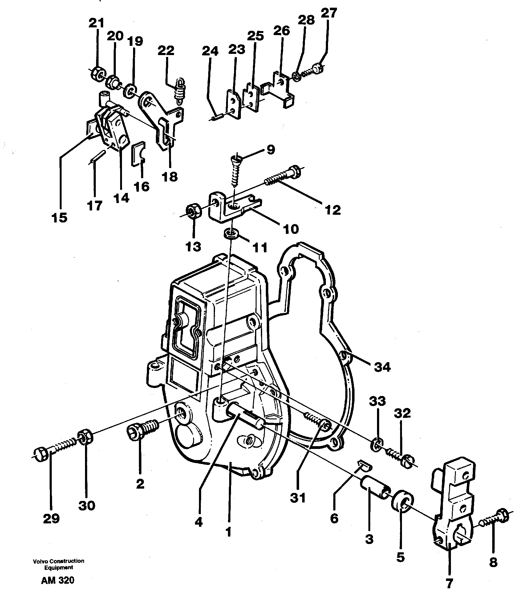 Shaft VOE862441 VOLVO