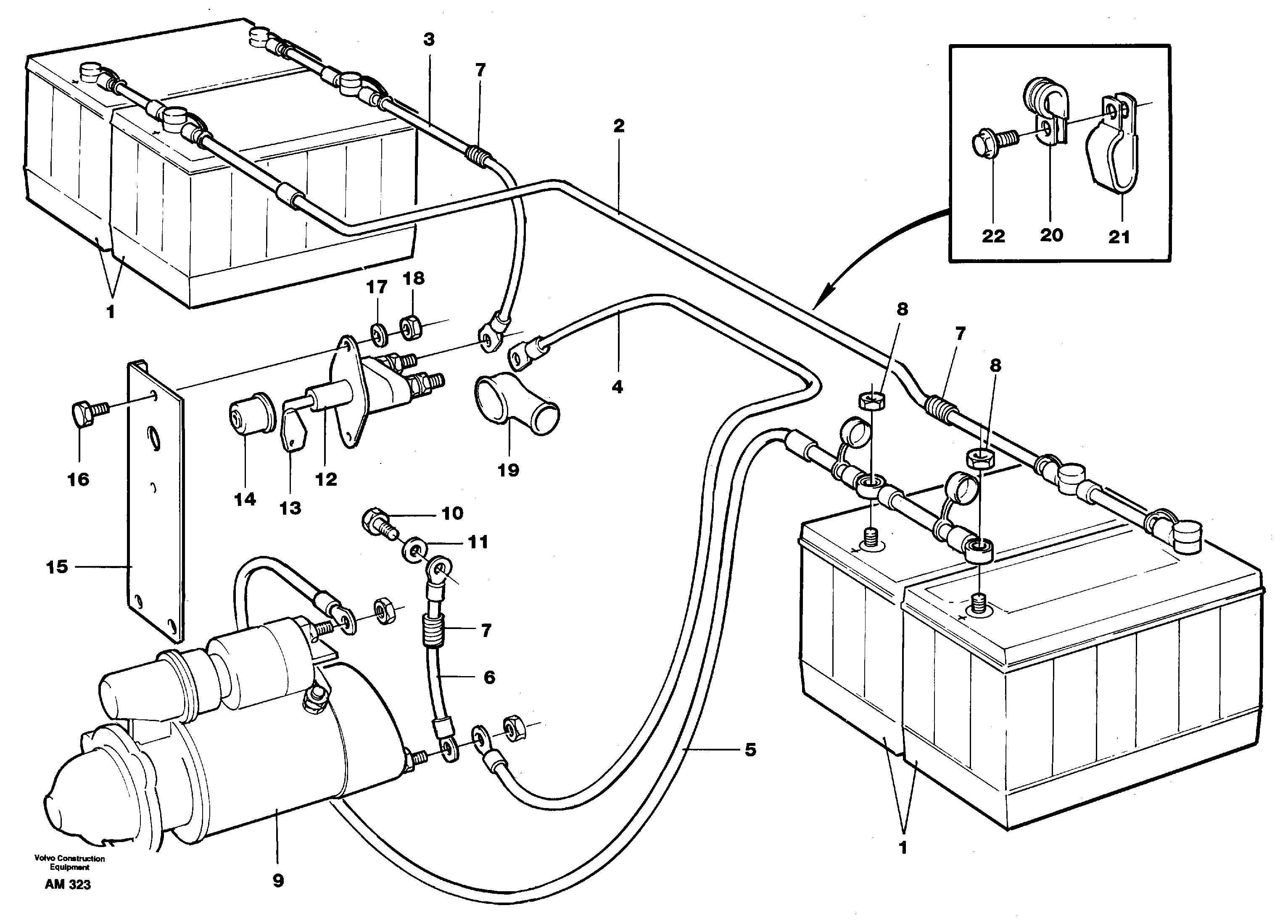 Battery RM/VOE12974754 VOLVO
