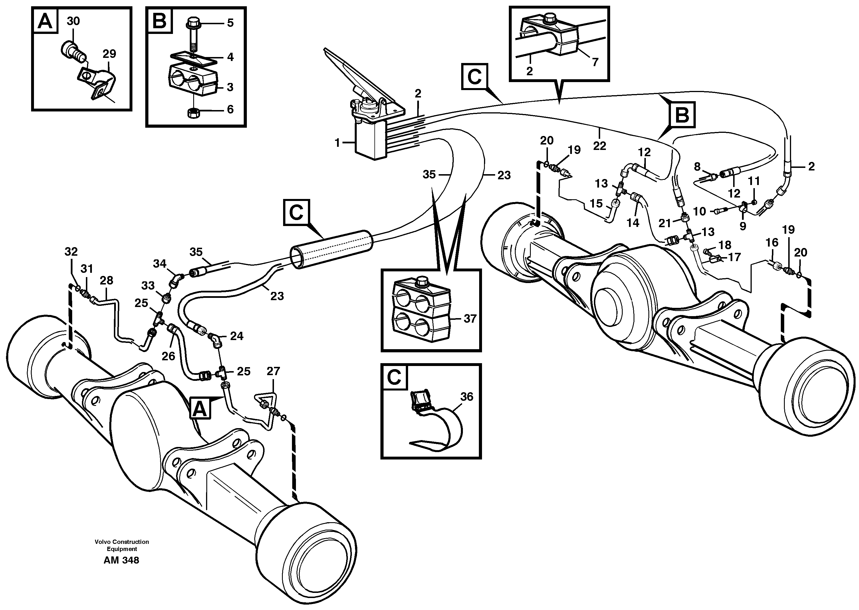 Timing gear casing VOE935140 VOLVO