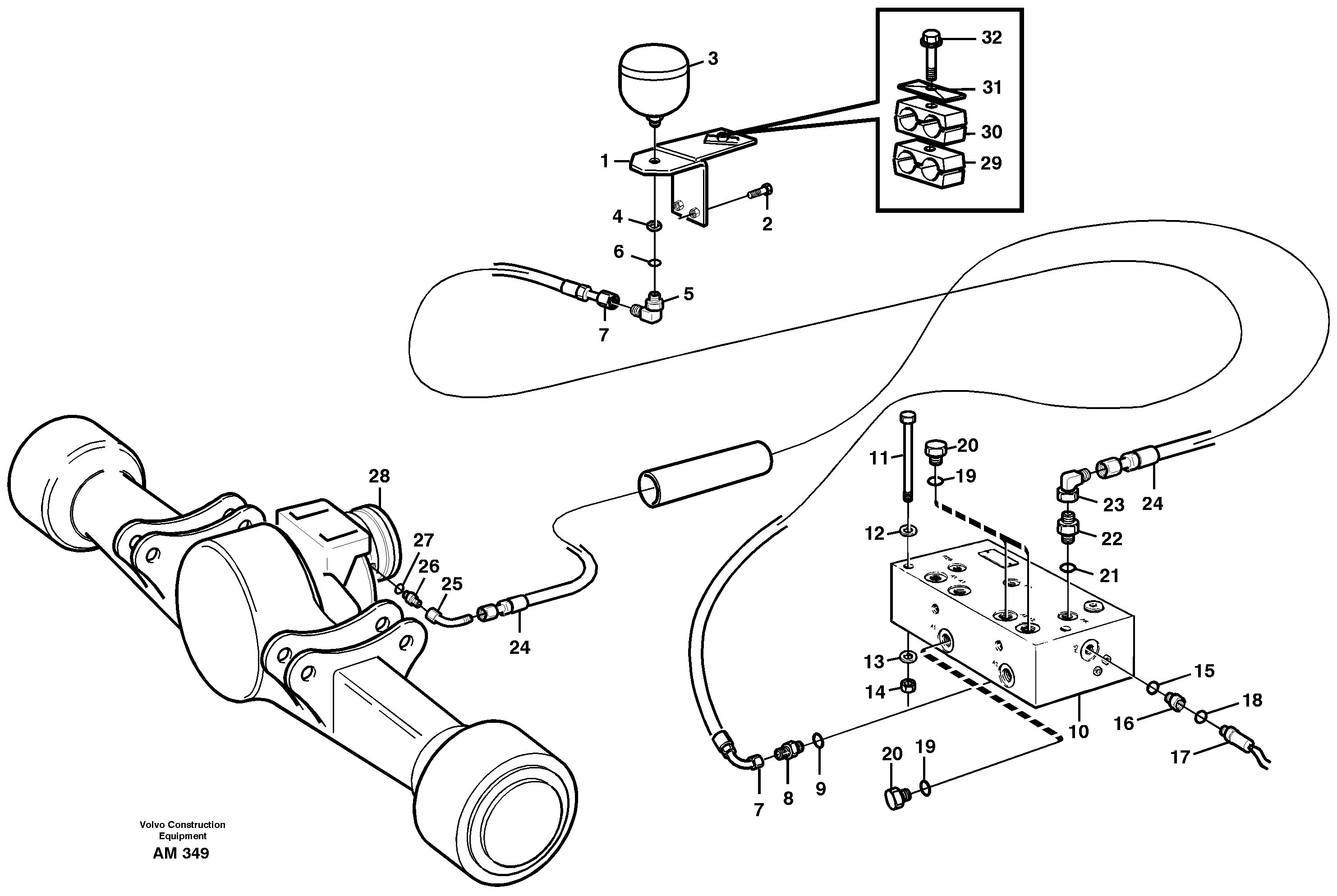 Adapter VOE4872235 VOLVO