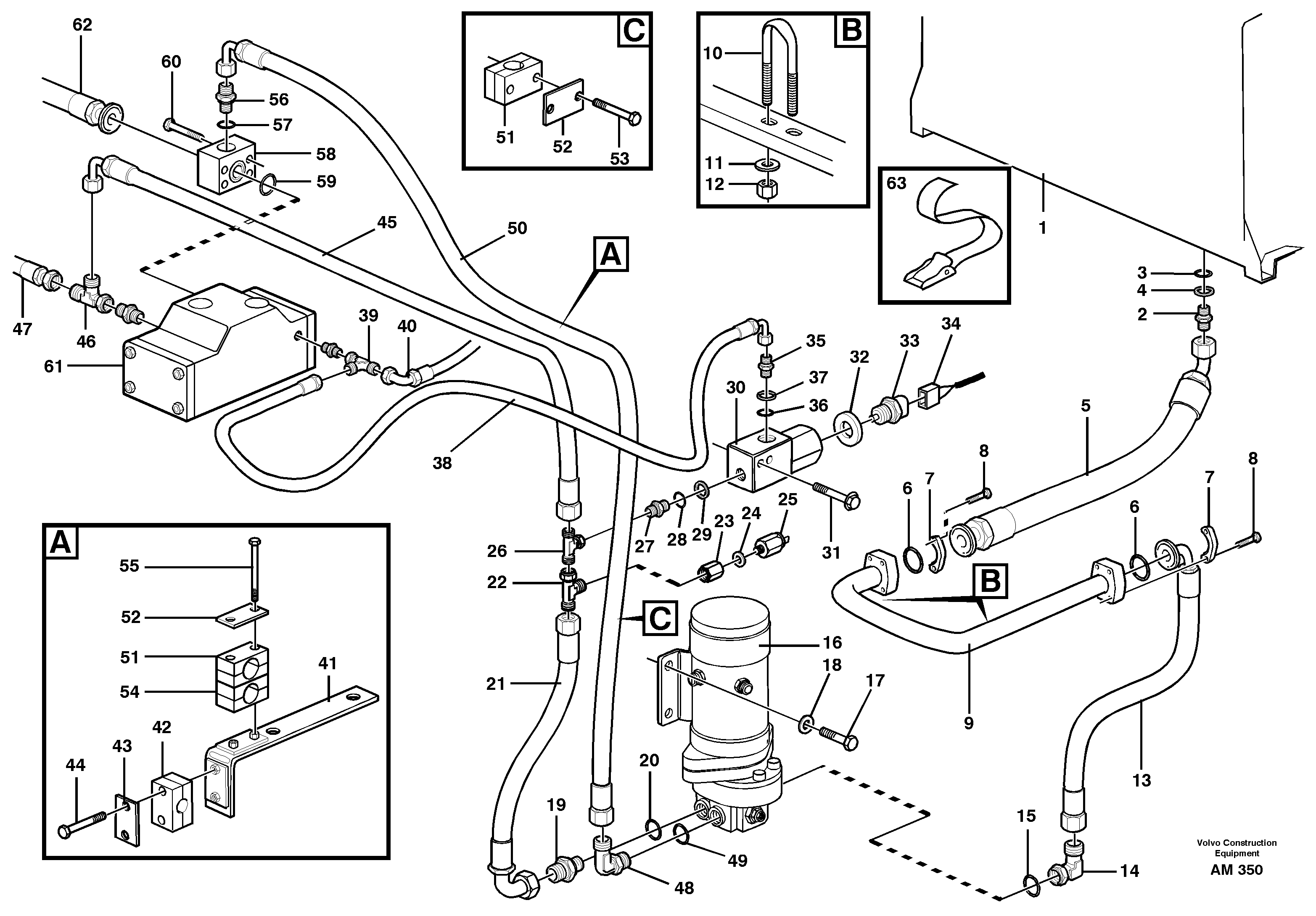 Adapter Kit VOE11141011 VOLVO