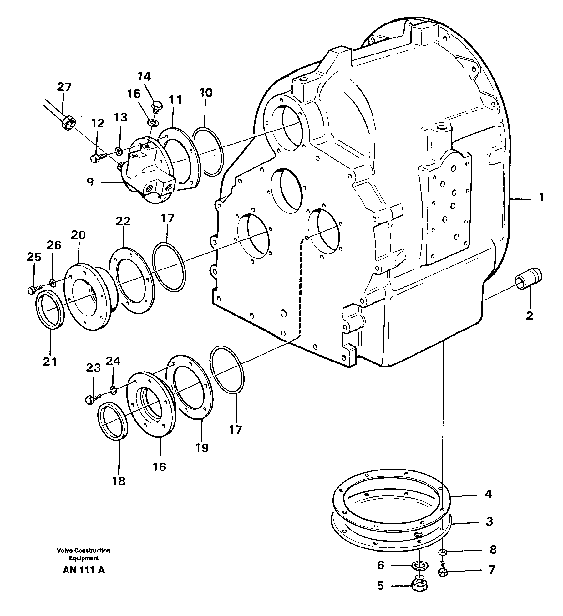 Pipe VOE1103658 VOLVO