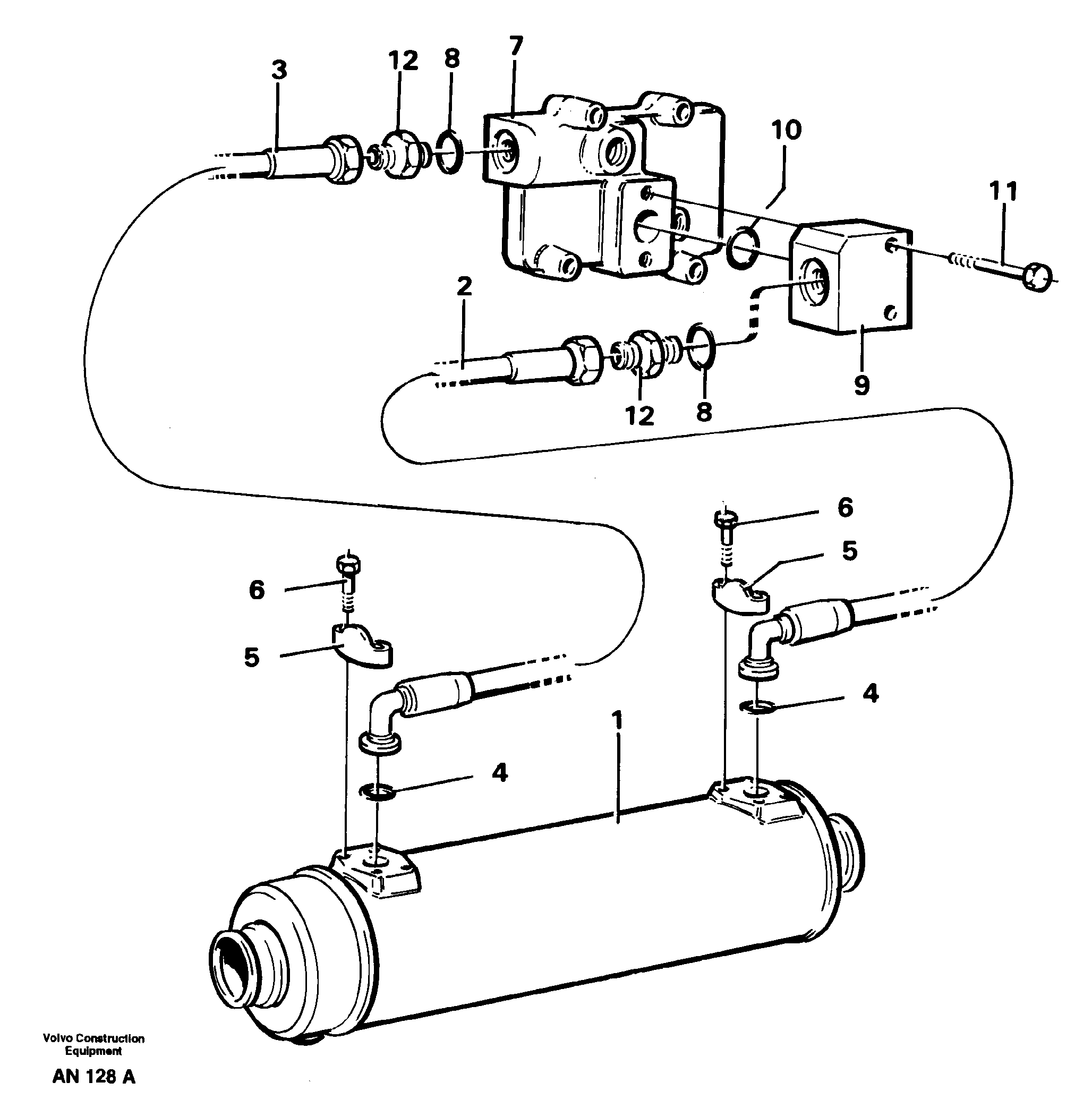 Timing gear casing VOE13933519 VOLVO