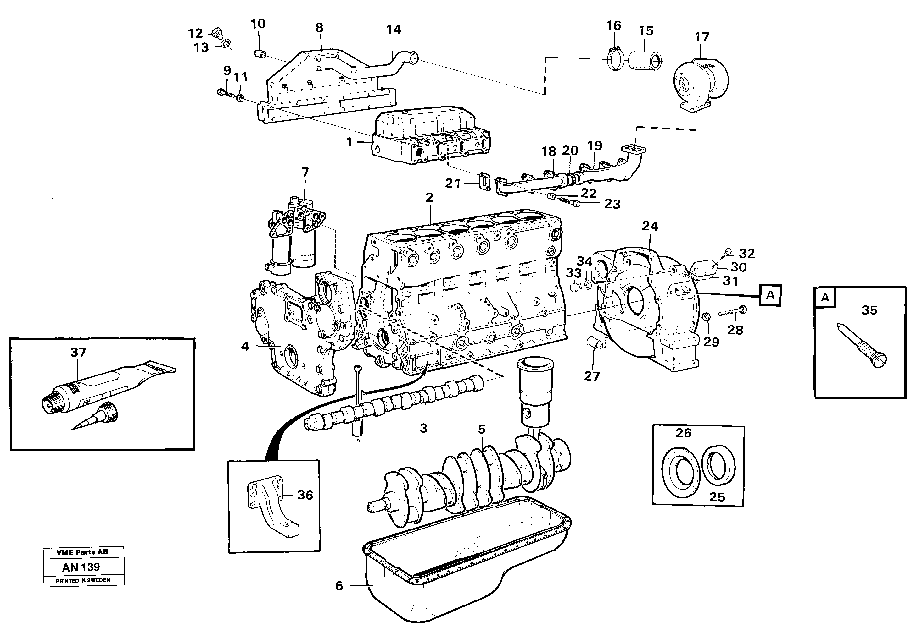Box VOE15003910 VOLVO