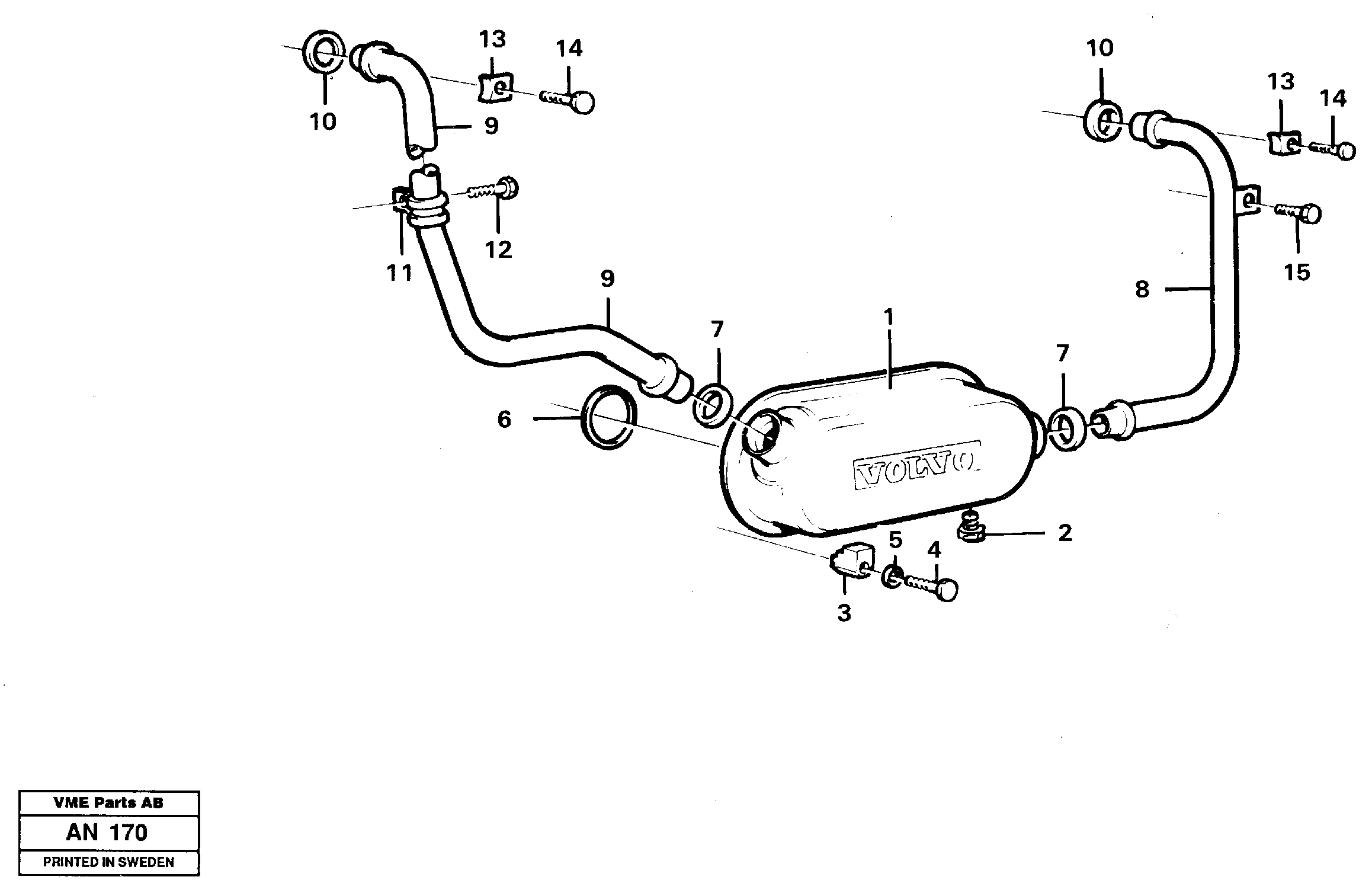 Press. lim. valve VOE11030930 VOLVO