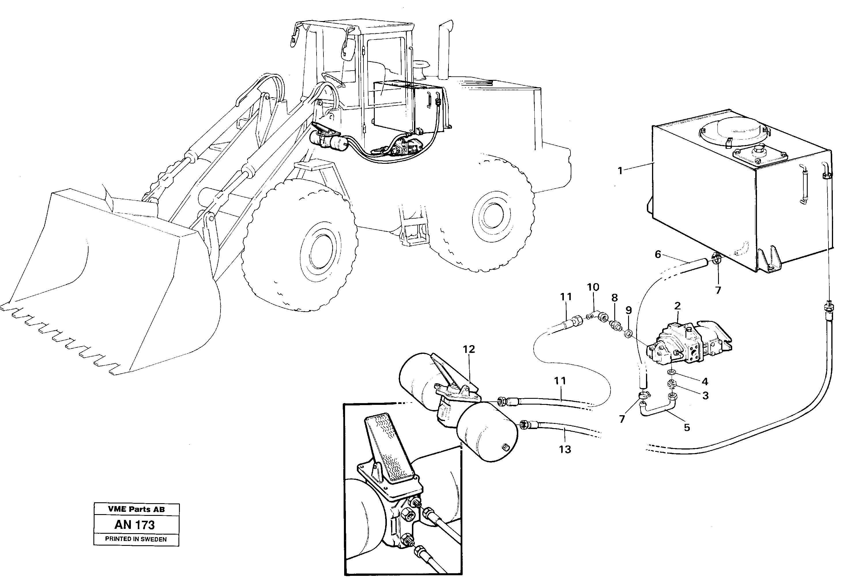 Fuel miser valve VOE11015422 VOLVO