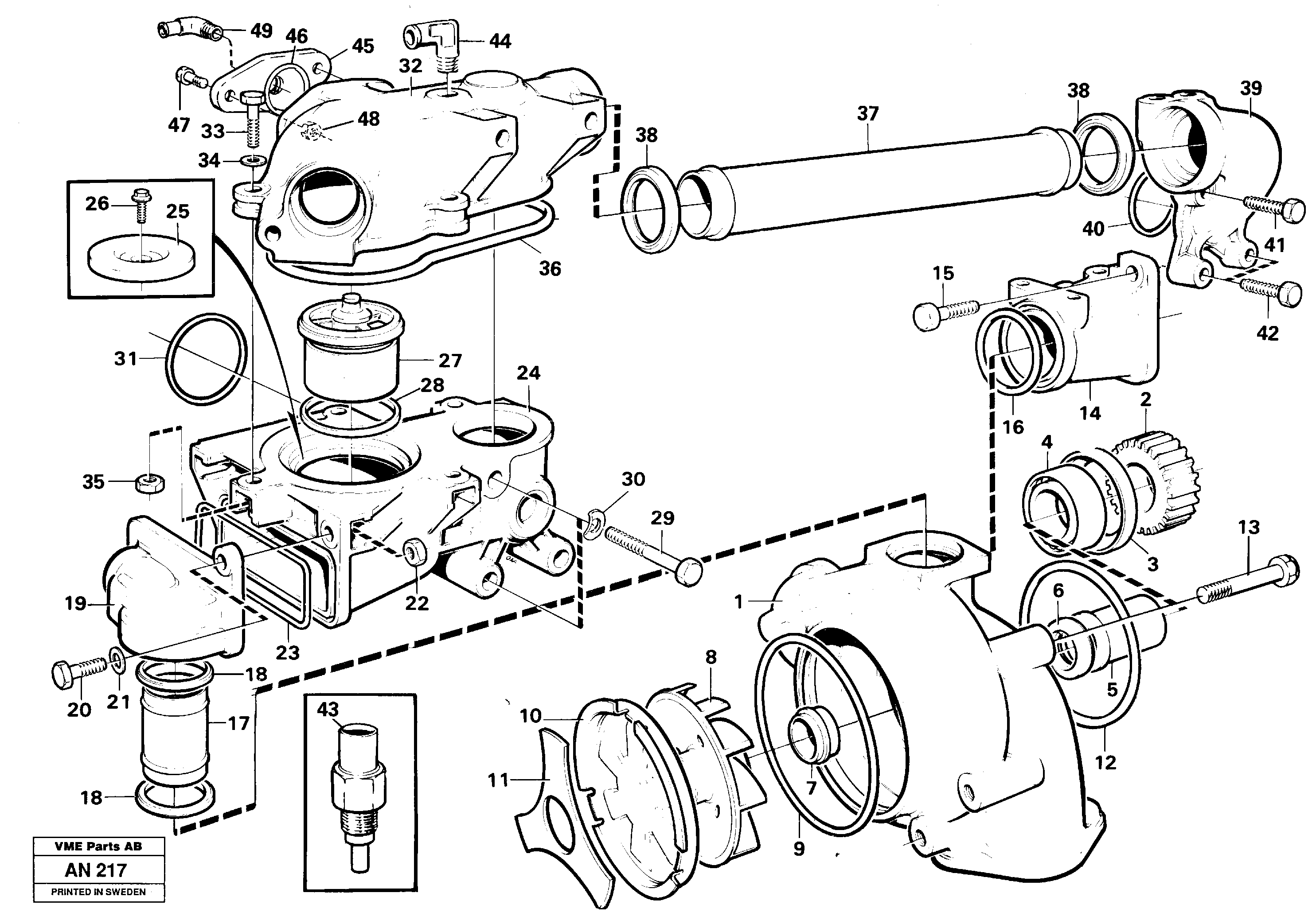 Front Spring VOE967554 VOLVO