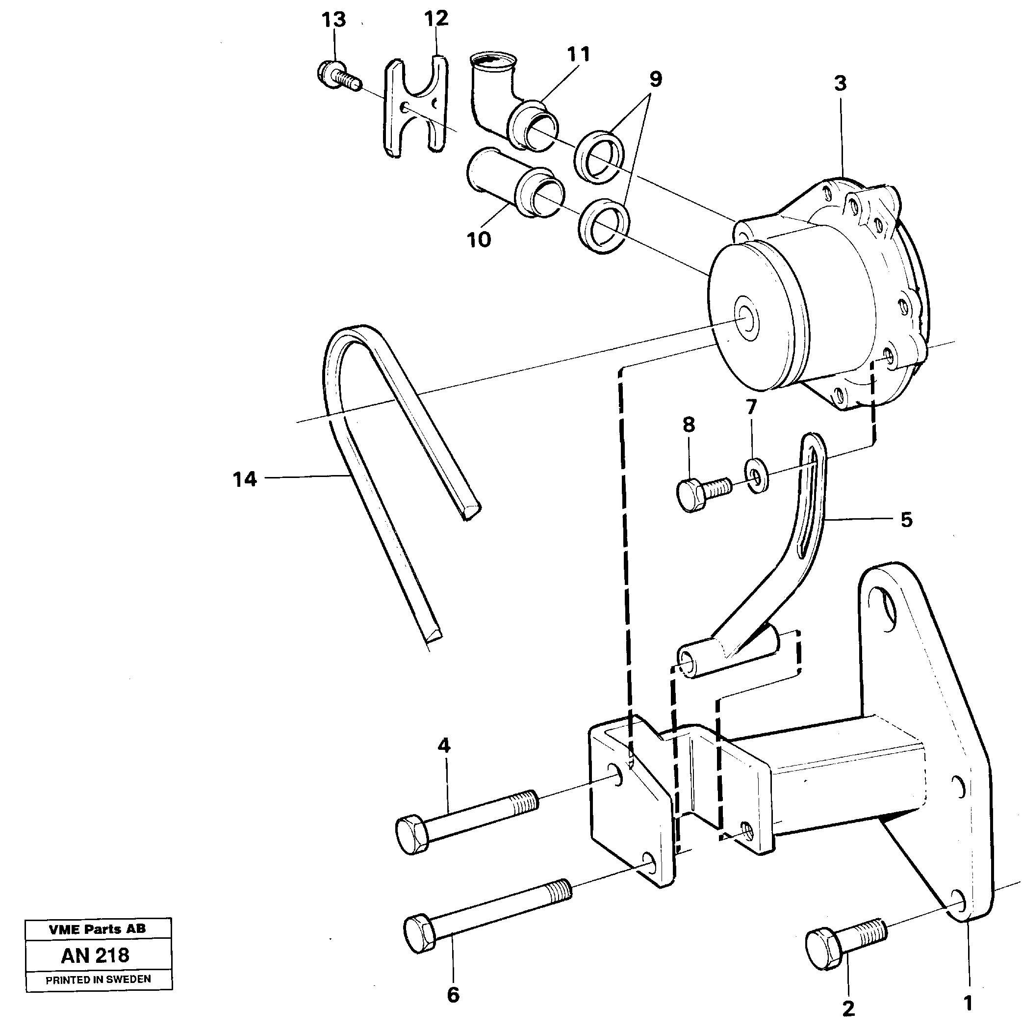 Press. lim. valve VOE11032729 VOLVO