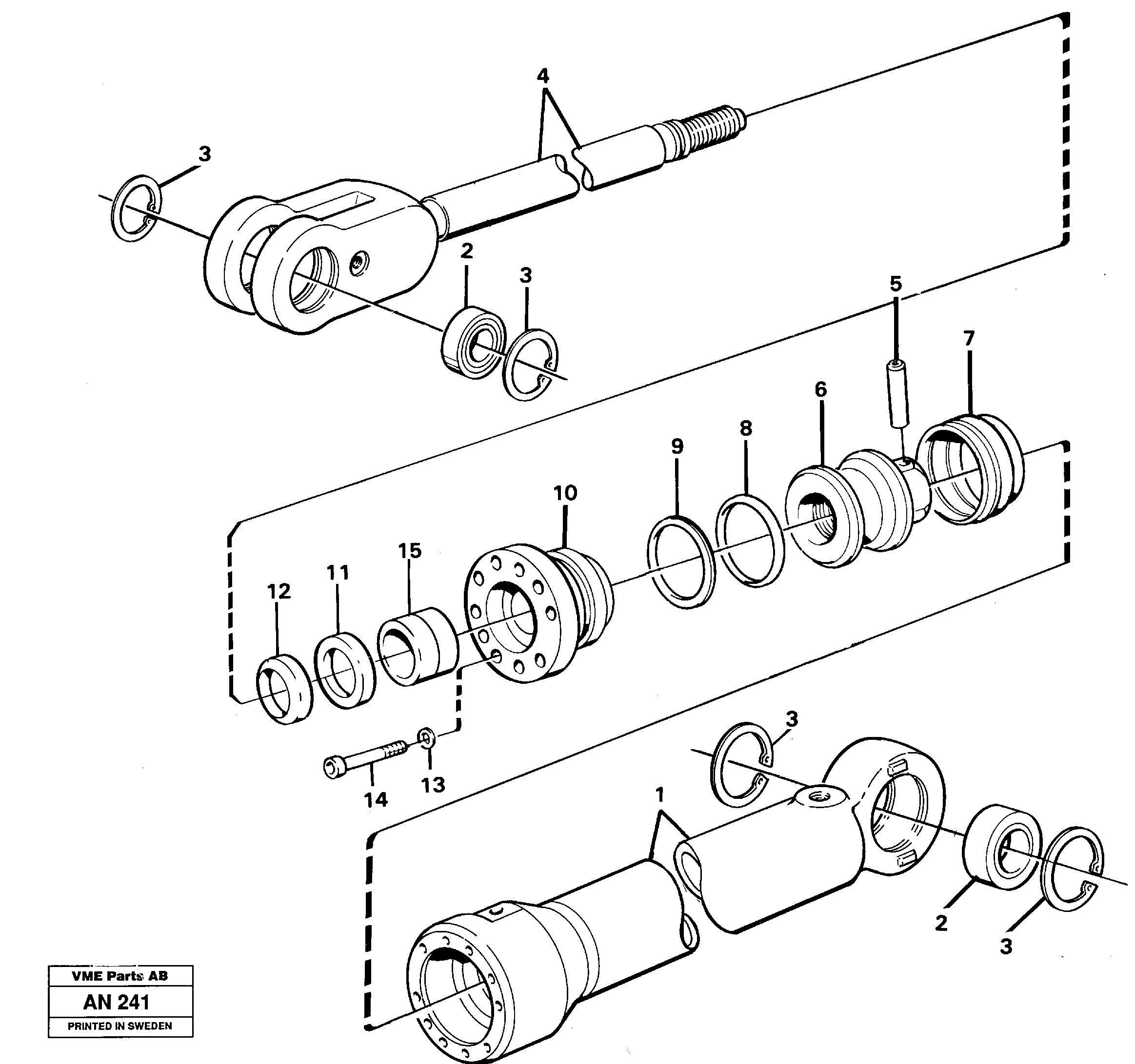 Crankshaft Seal VOE11088547 VOLVO
