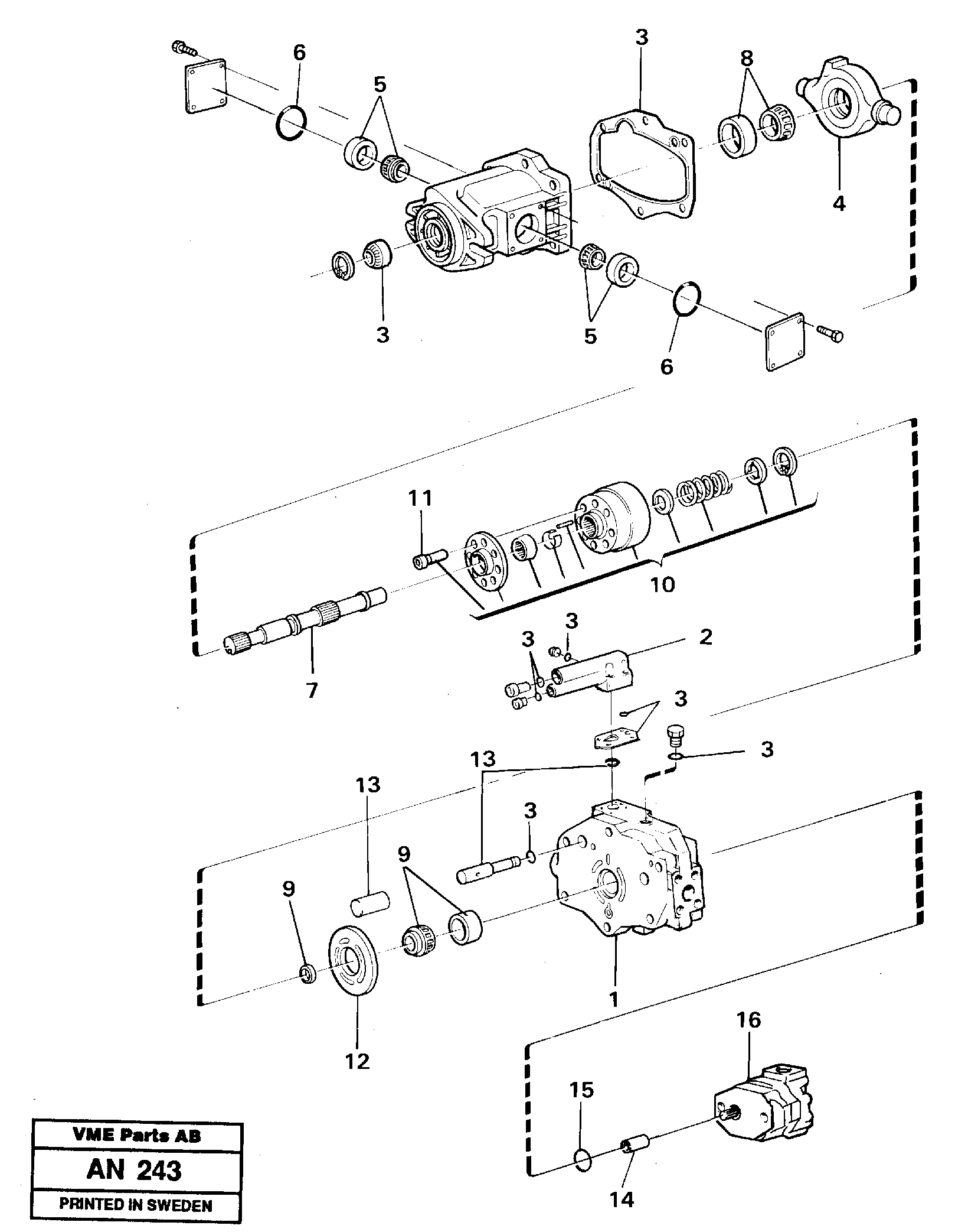 Fan shroud with... VOE11701540 VOLVO
