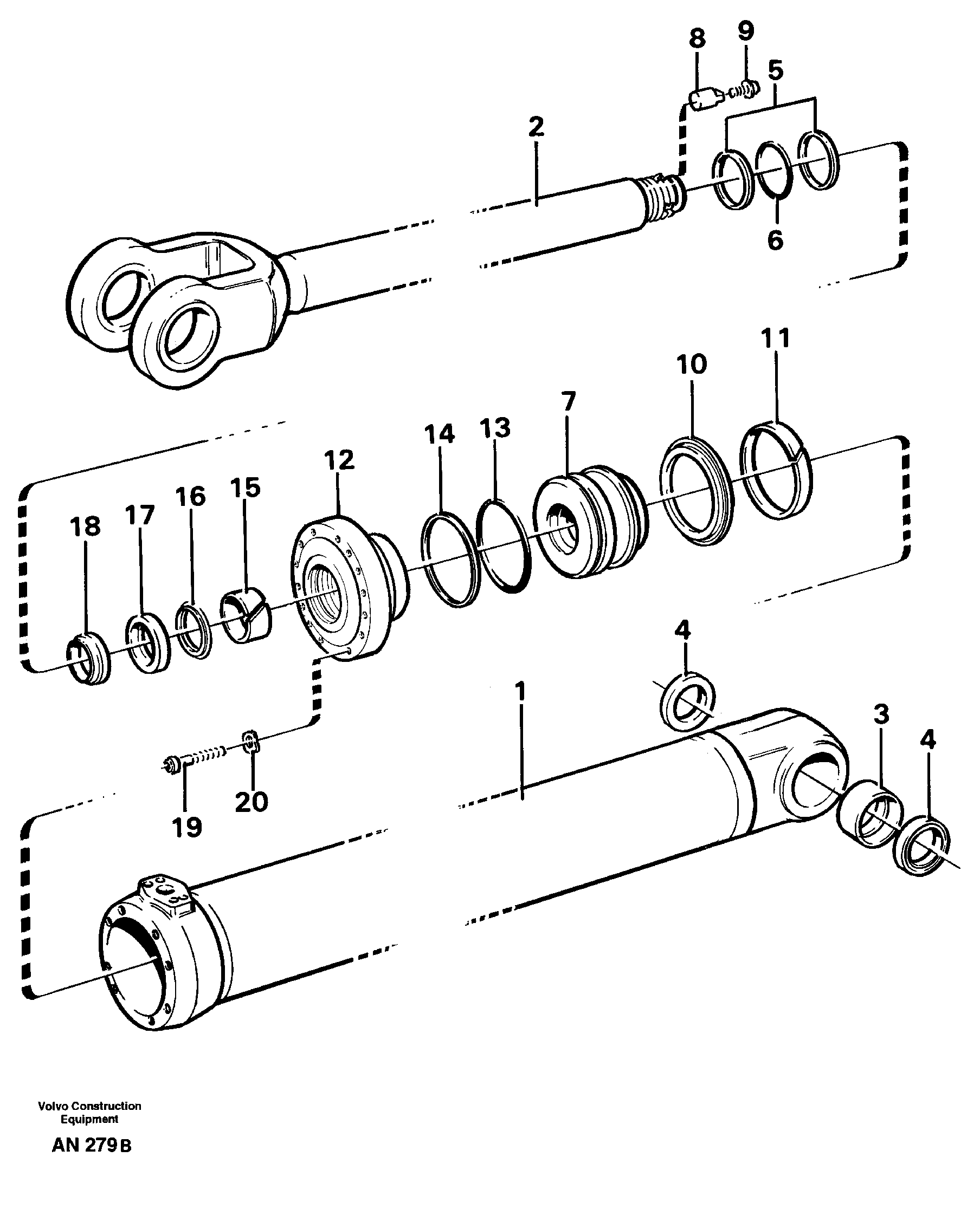 Crankshaft Seal VOE11088765 VOLVO