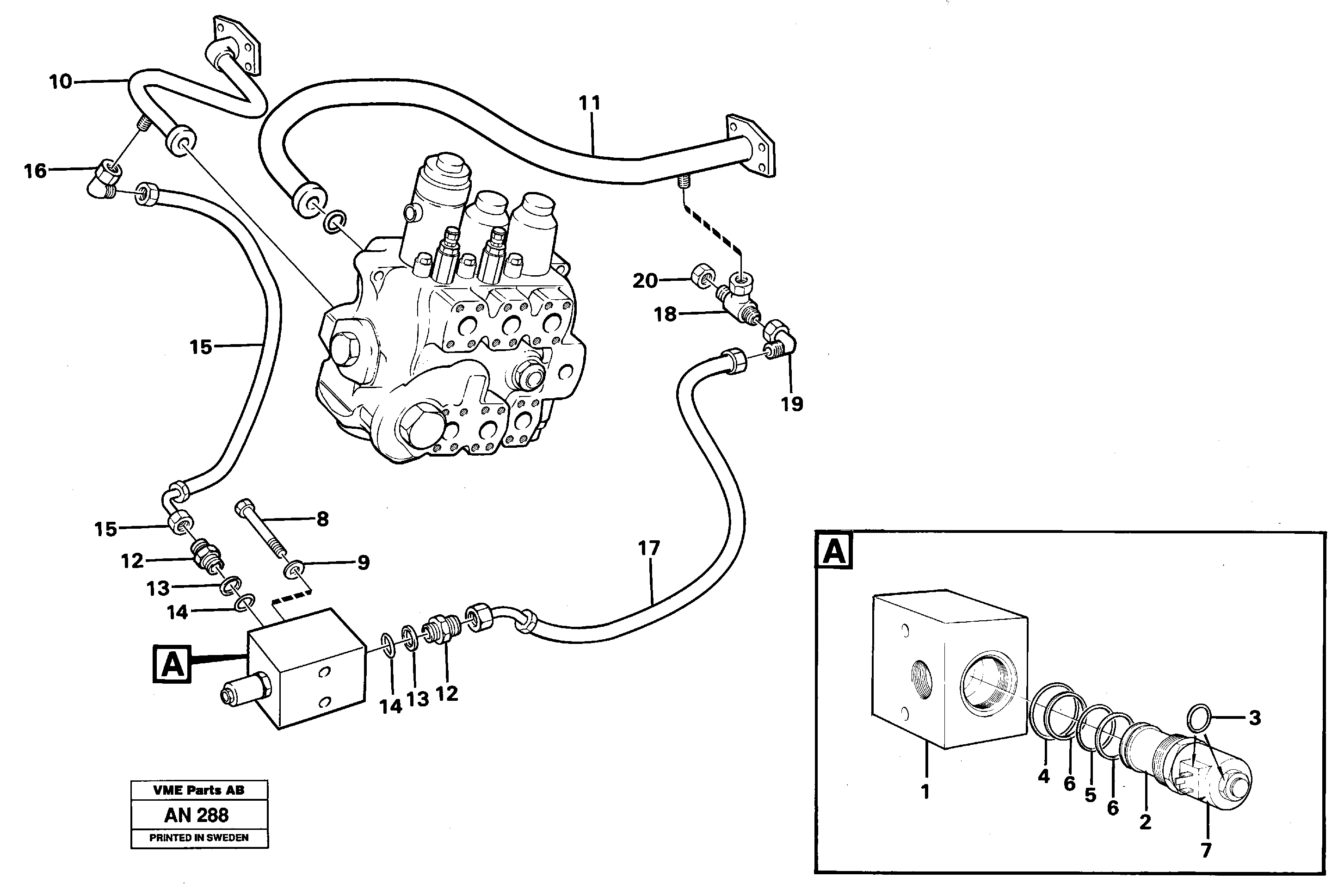 Timing gear casing VOE13933655 VOLVO