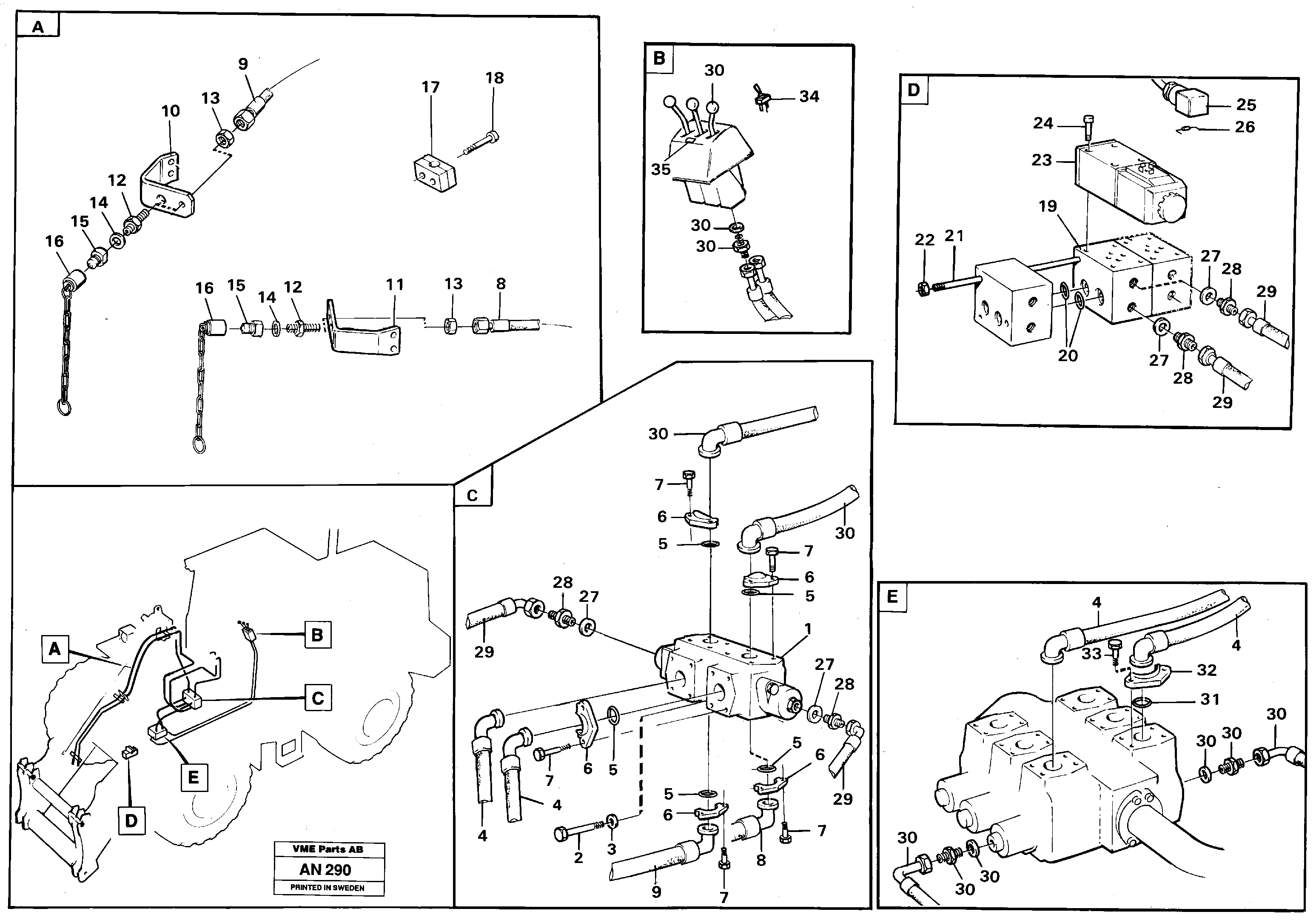 Timing gear casing VOE13933663 VOLVO