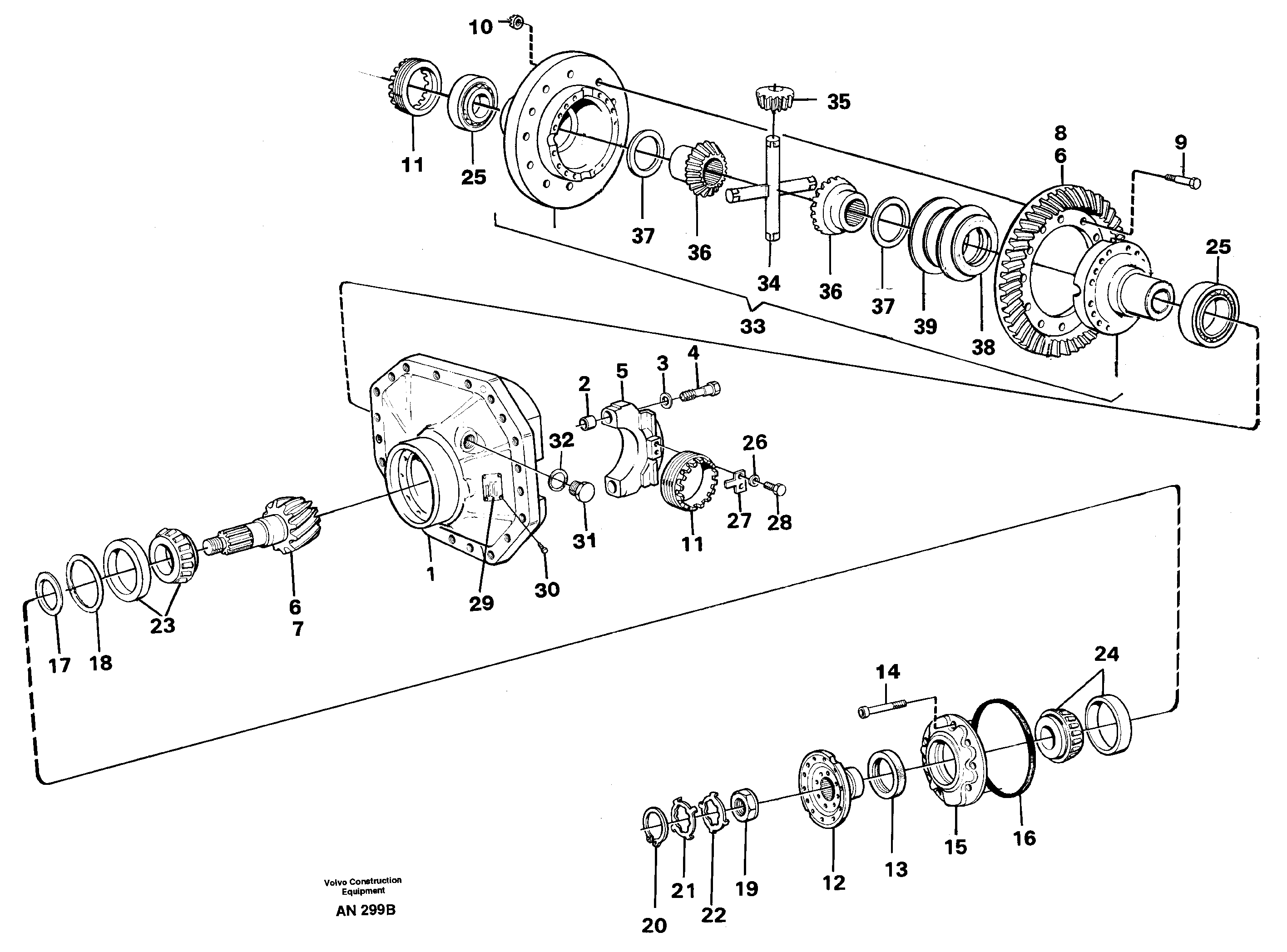 Lock screw VOE11102011 VOLVO
